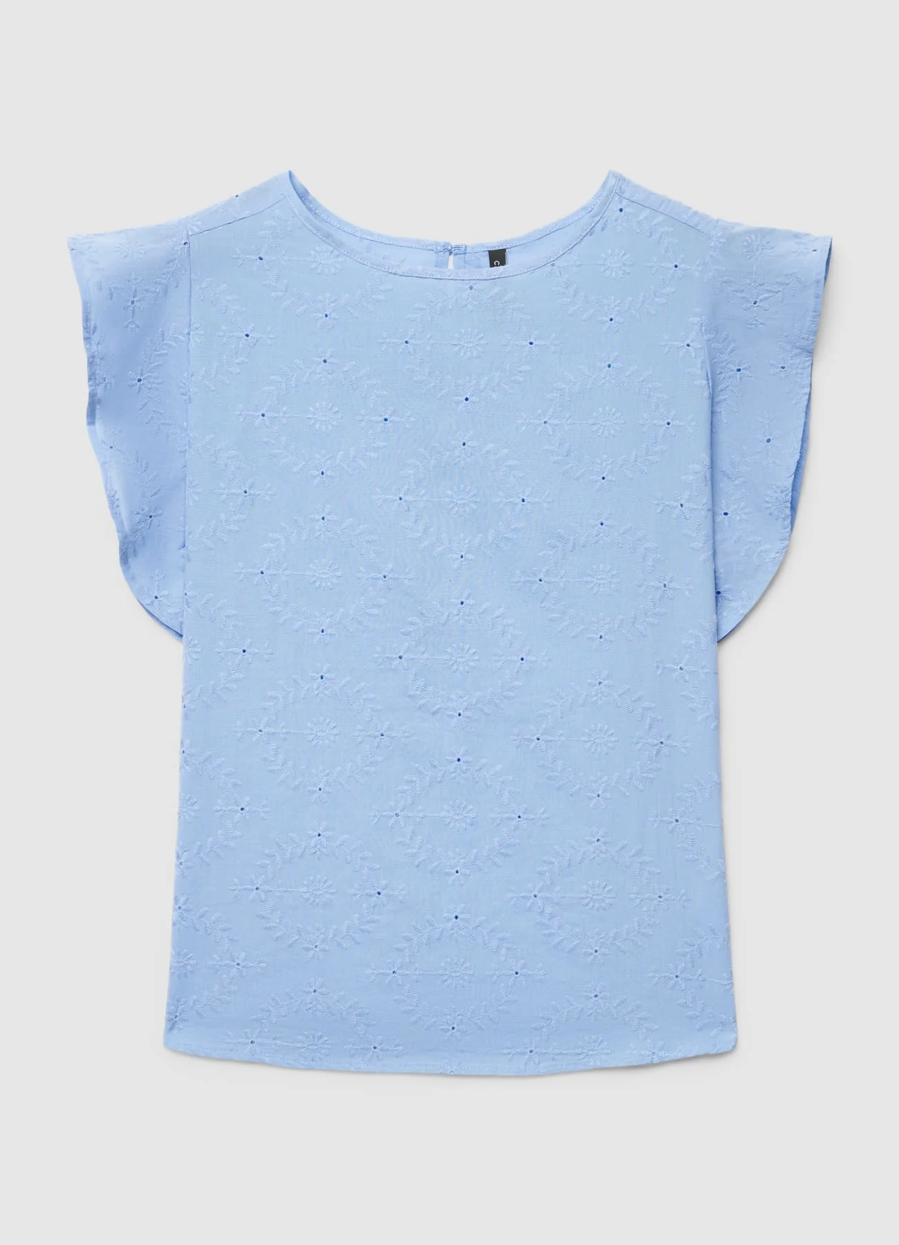 Blusa sangallo maniche rouches - Image 5