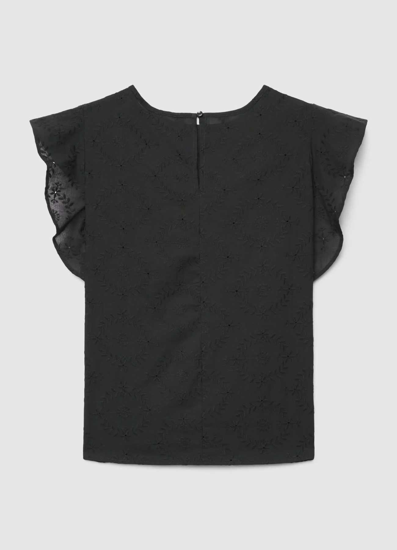 Blusa sangallo maniche rouches - Image 4
