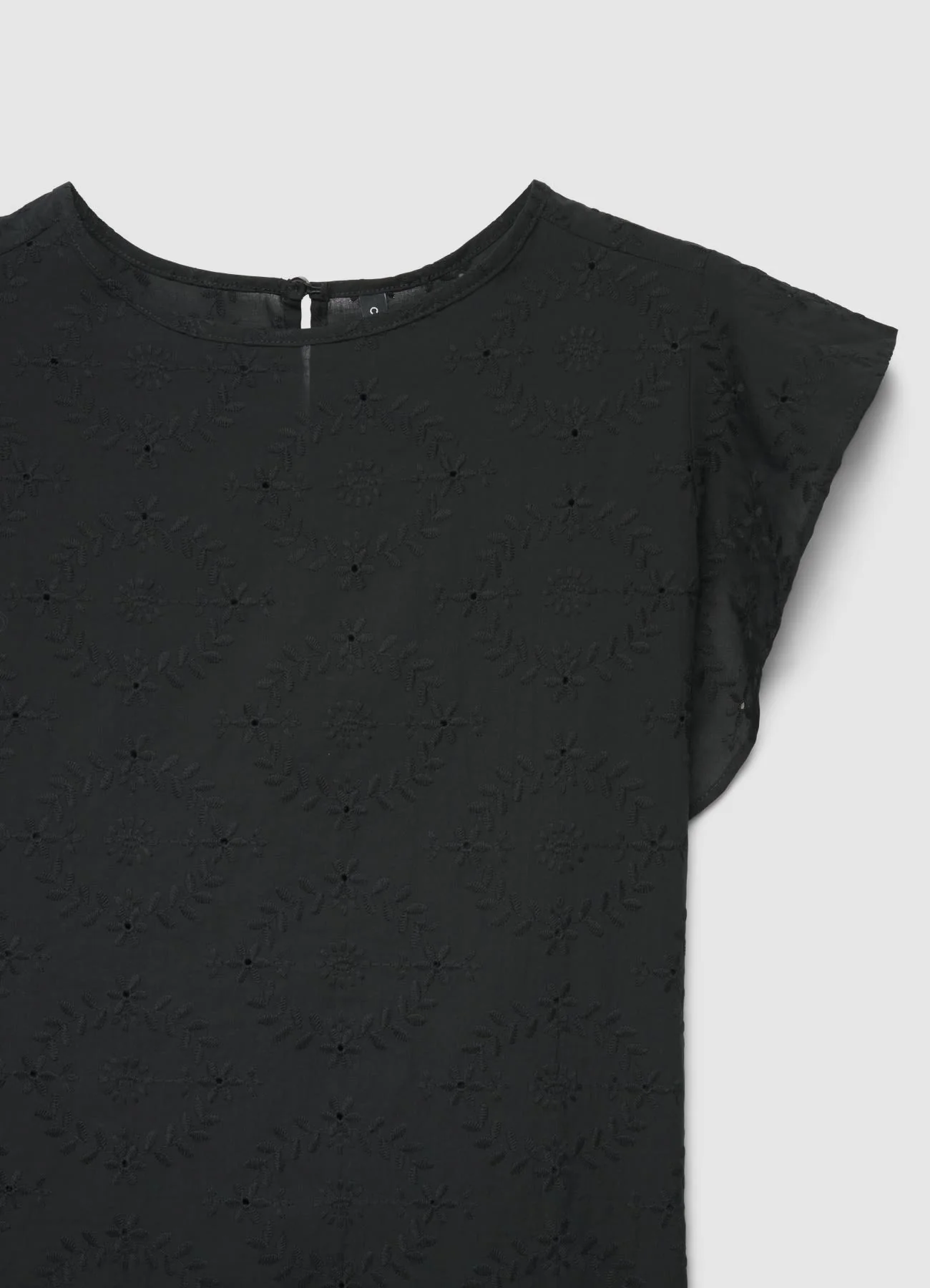 Blusa sangallo maniche rouches - Image 5