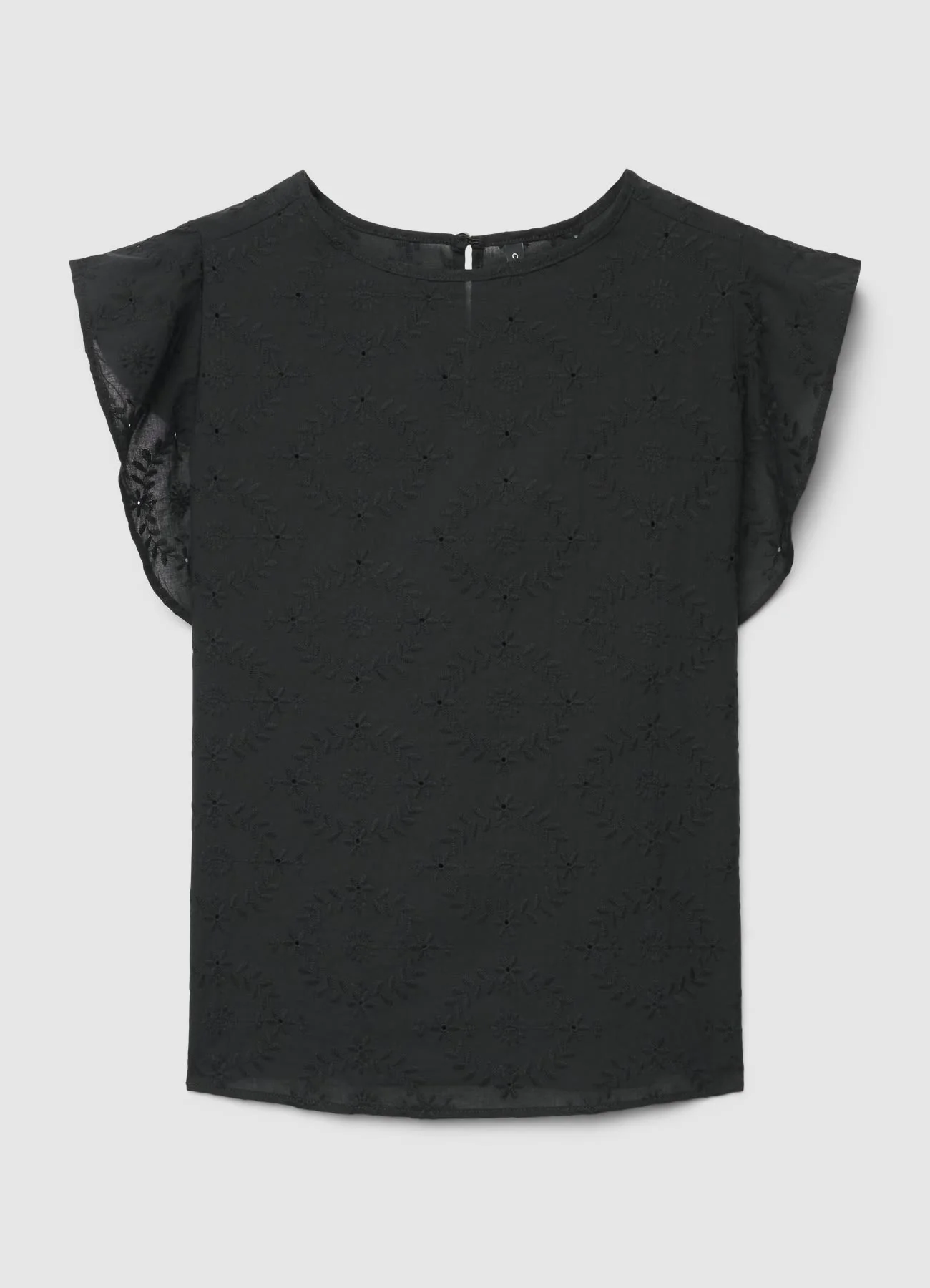 Blusa sangallo maniche rouches - Image 6