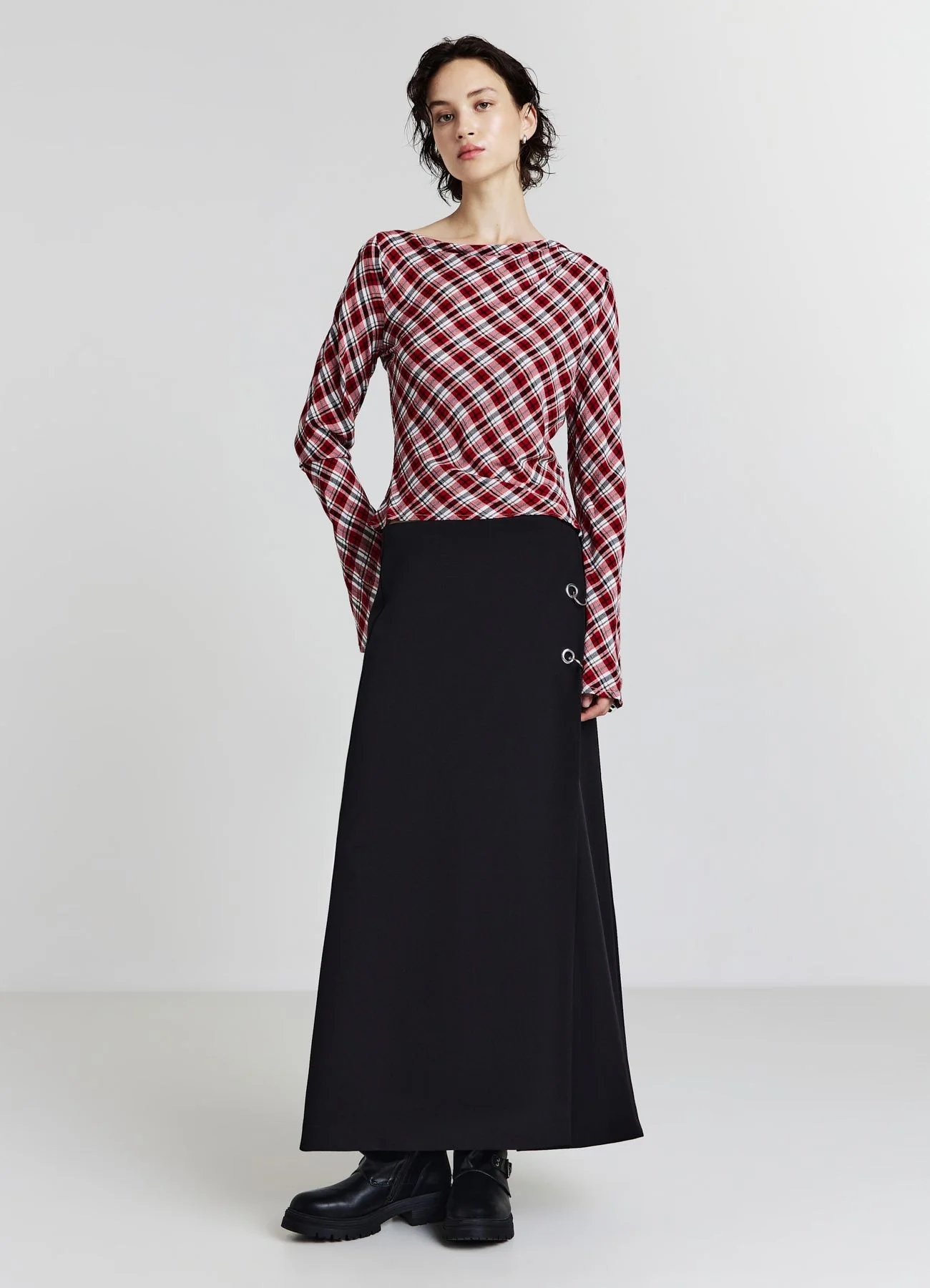 Blusa sciallata fantasia - Image 2