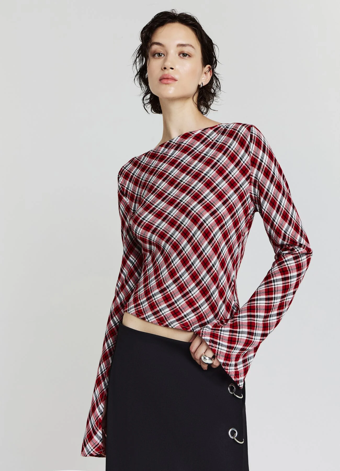 Blusa sciallata fantasia - Image 7