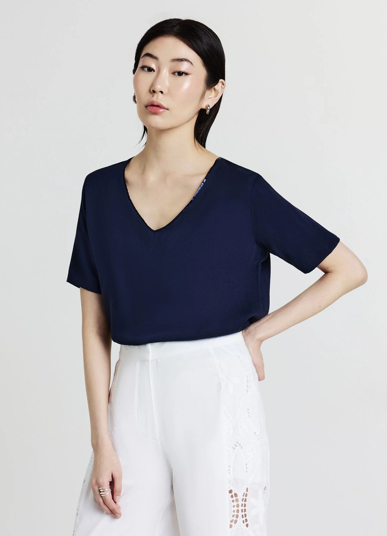 Blusa scollo ampio - Image 2