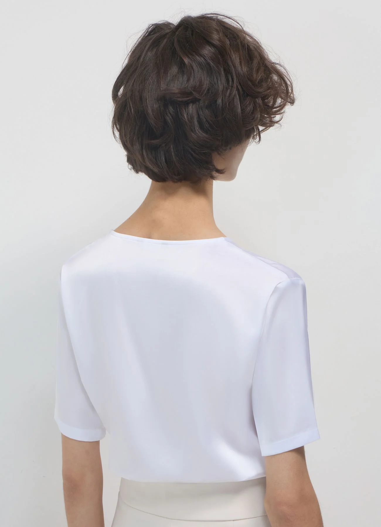 Blusa simil satin