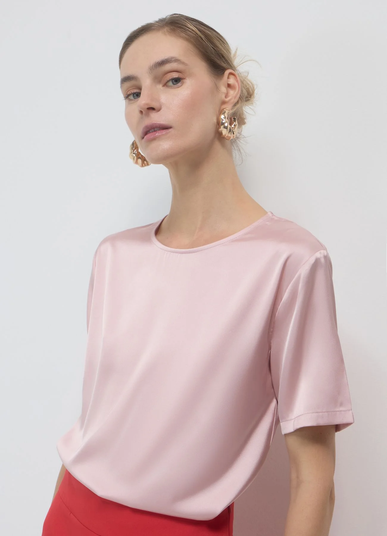 Blusa simil satin - Image 2