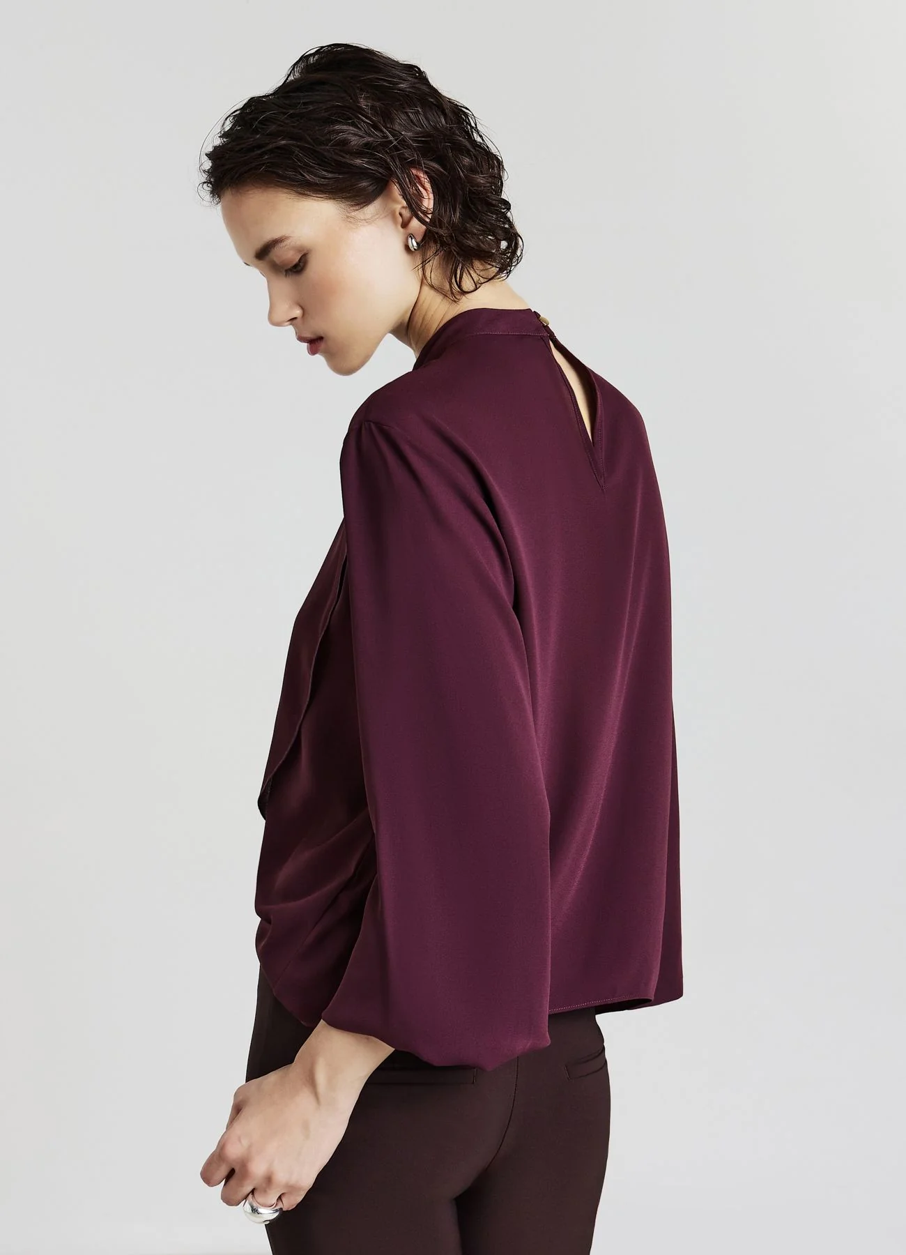 Blusa volant
