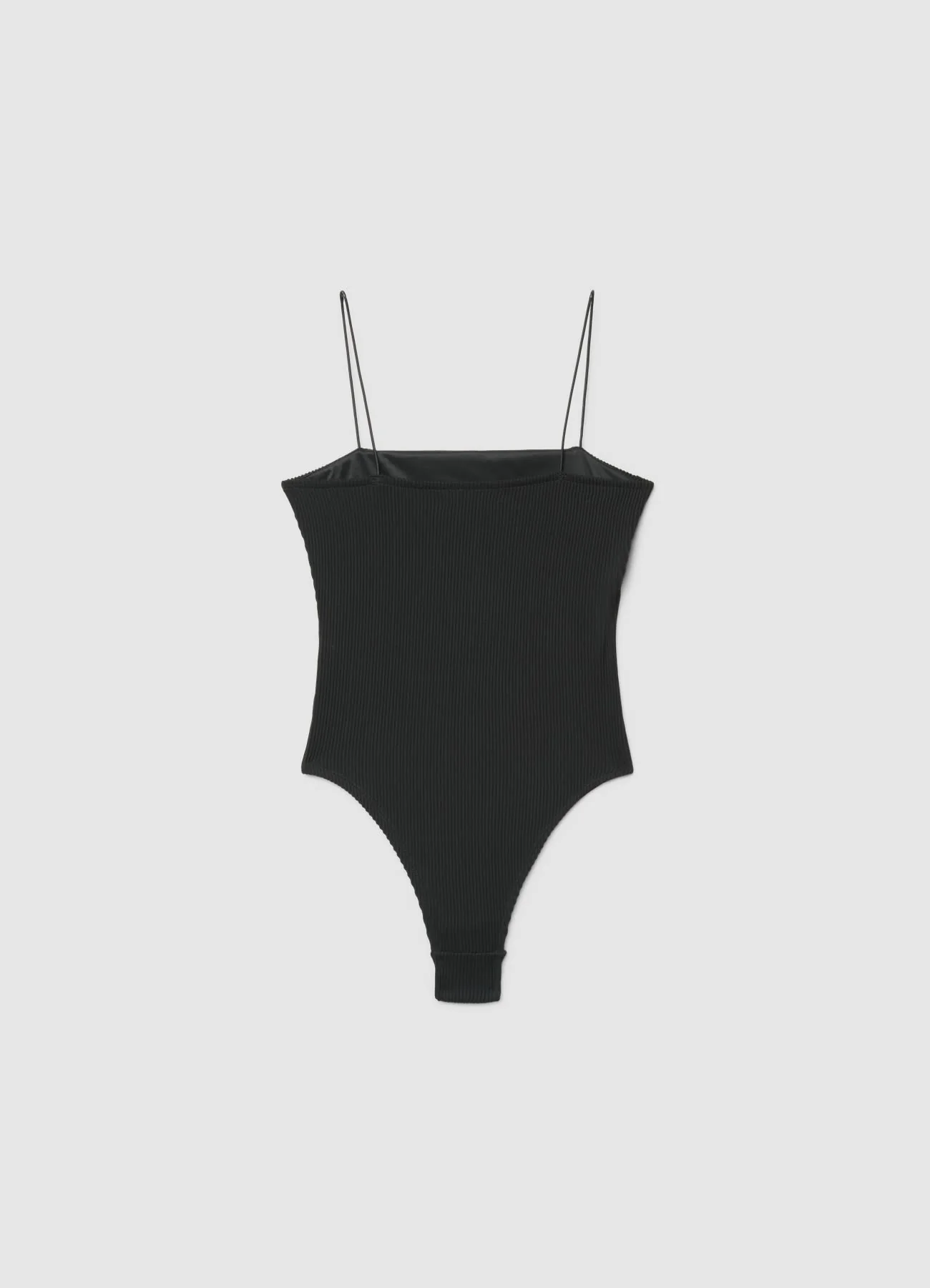 Body a costine con spalline sottili - Image 6
