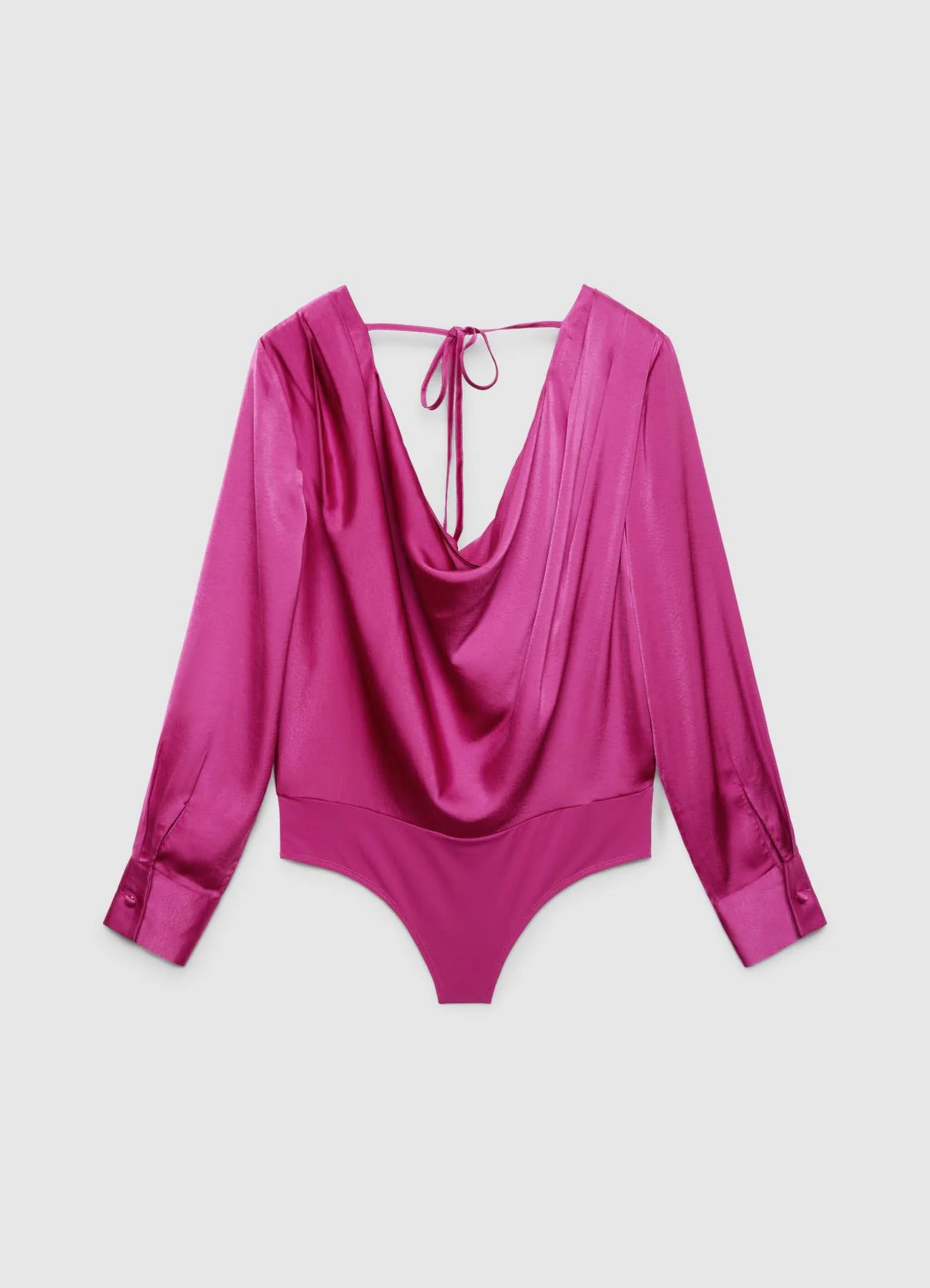 Body camicia con drappeggio - Image 4