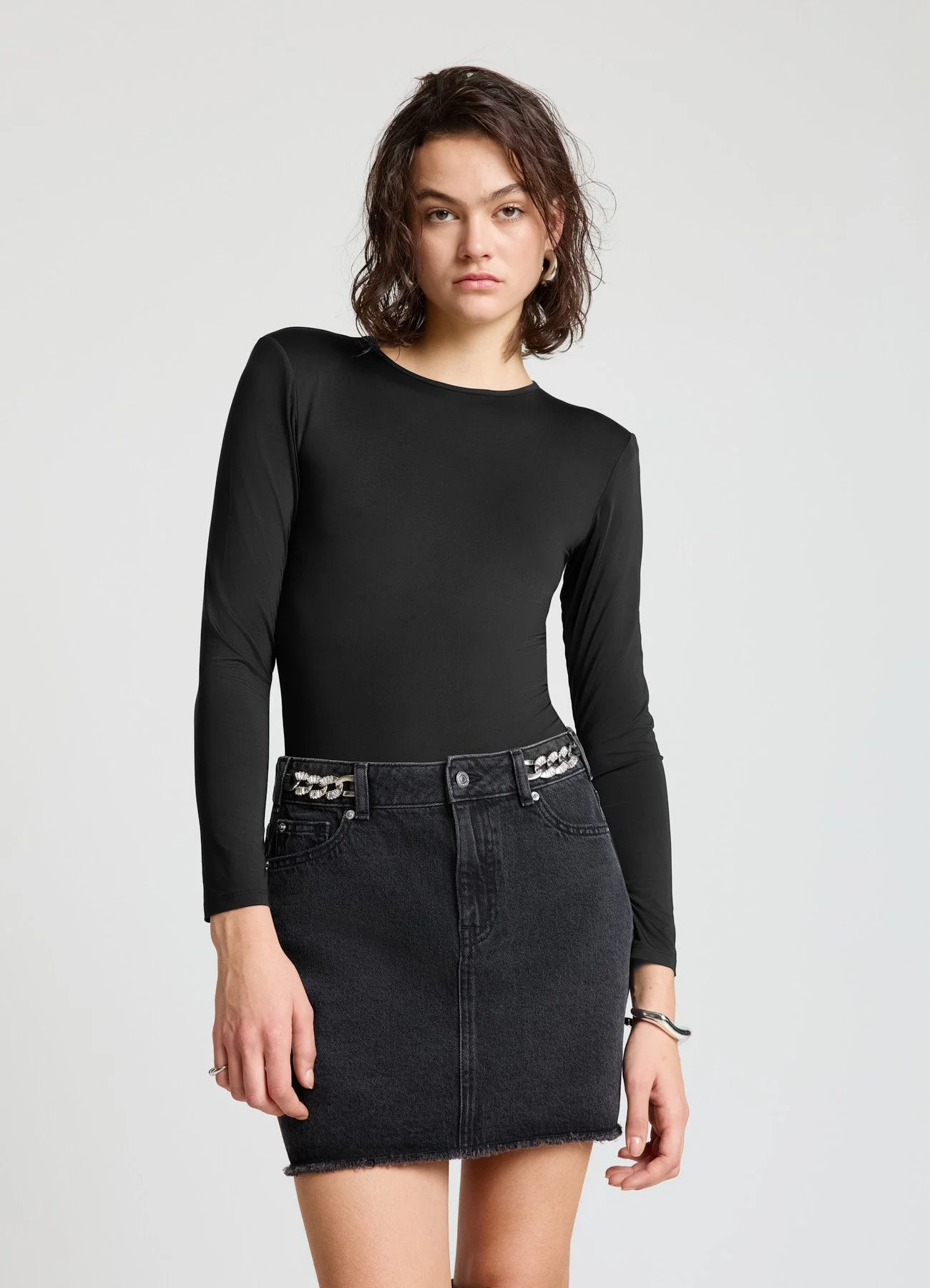 Body con catena strass - Image 3
