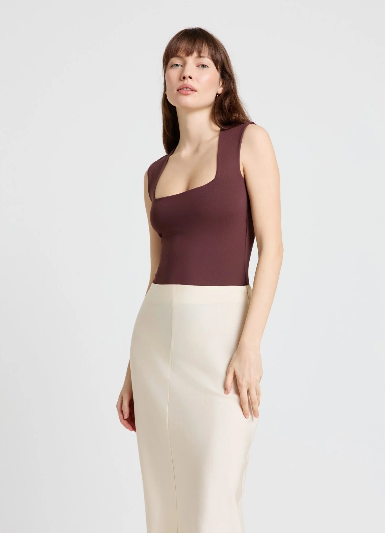 Body con scollo quadrato - Image 2