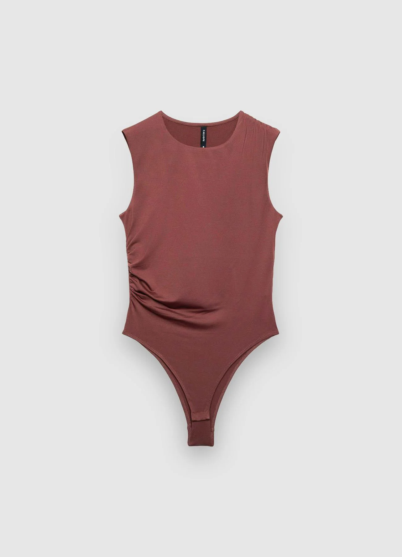Body girocollo con arricciatura - Image 5