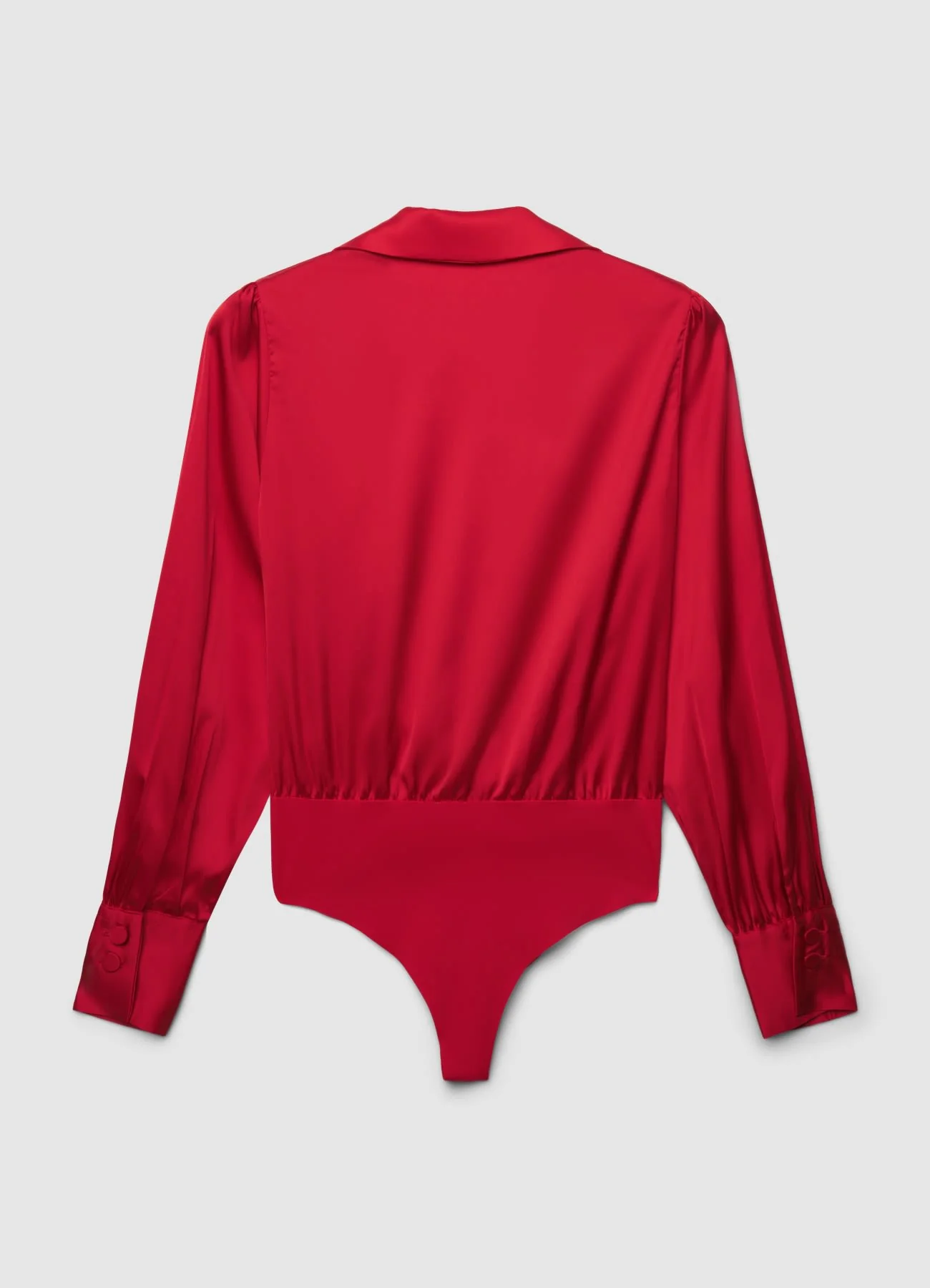 Body incrociato in simil satin - Image 6