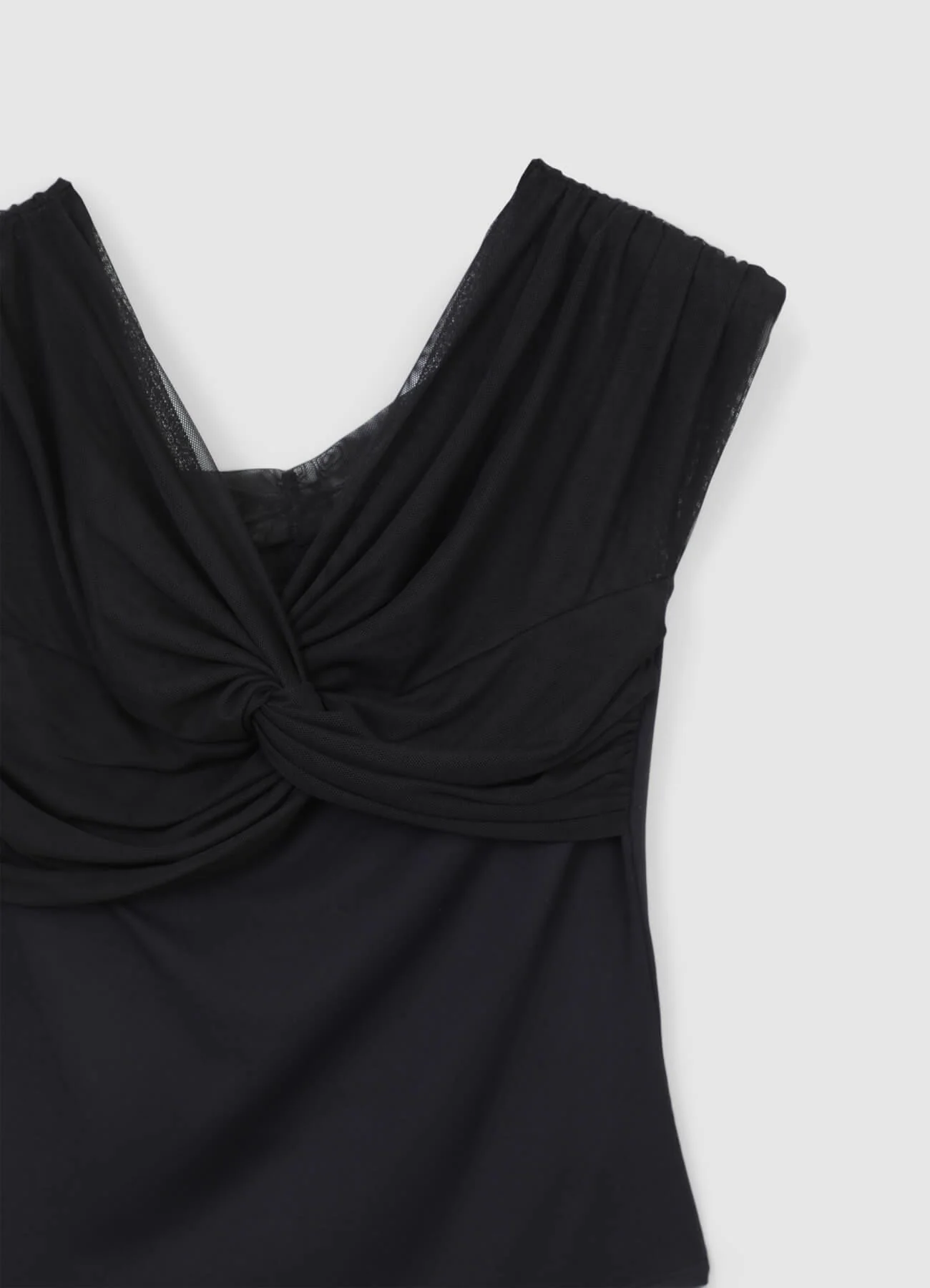 Body nodo in tulle - Image 4