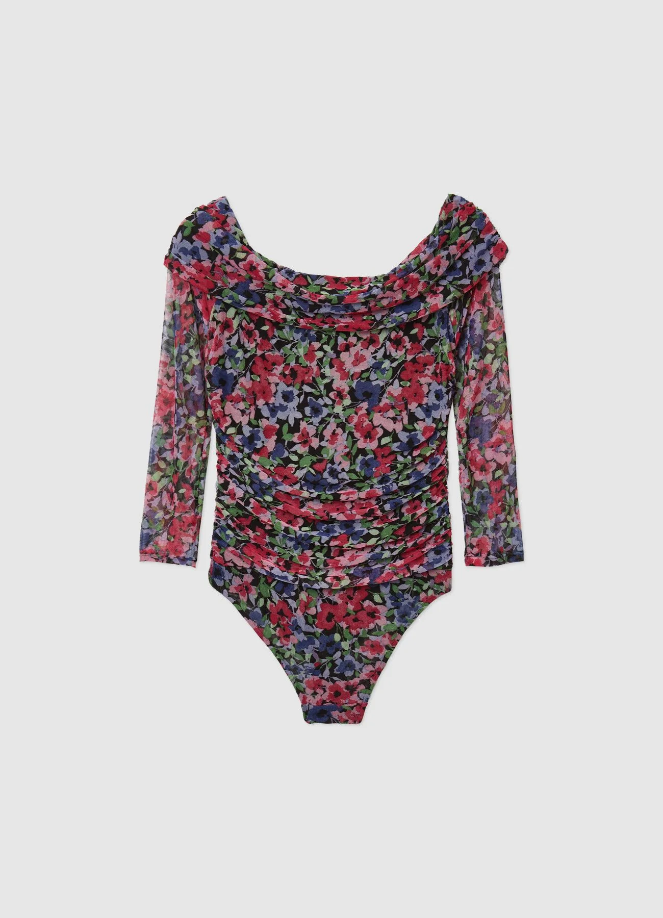 Body spalle scoperte in tulle - Image 5