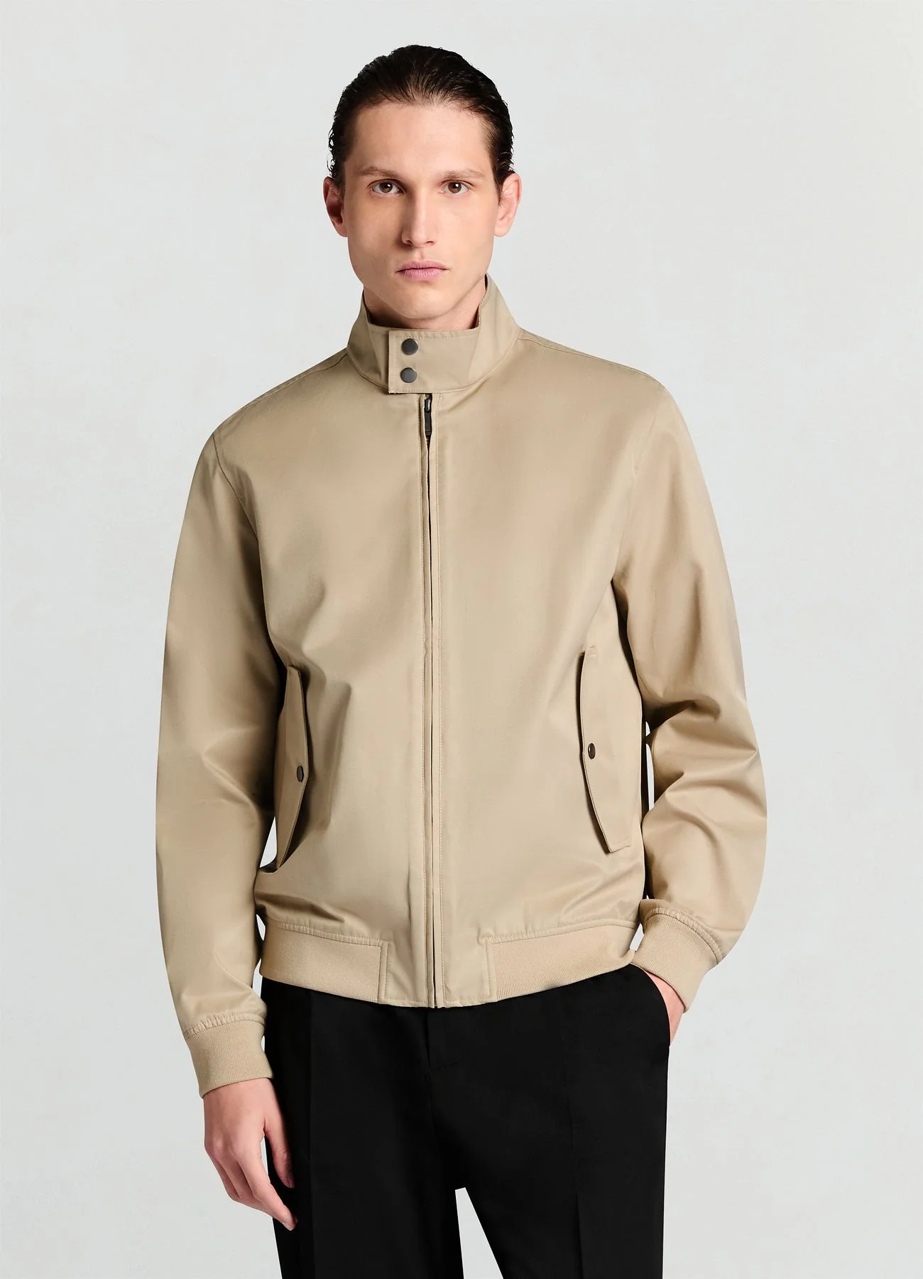 Bomber colletto alto