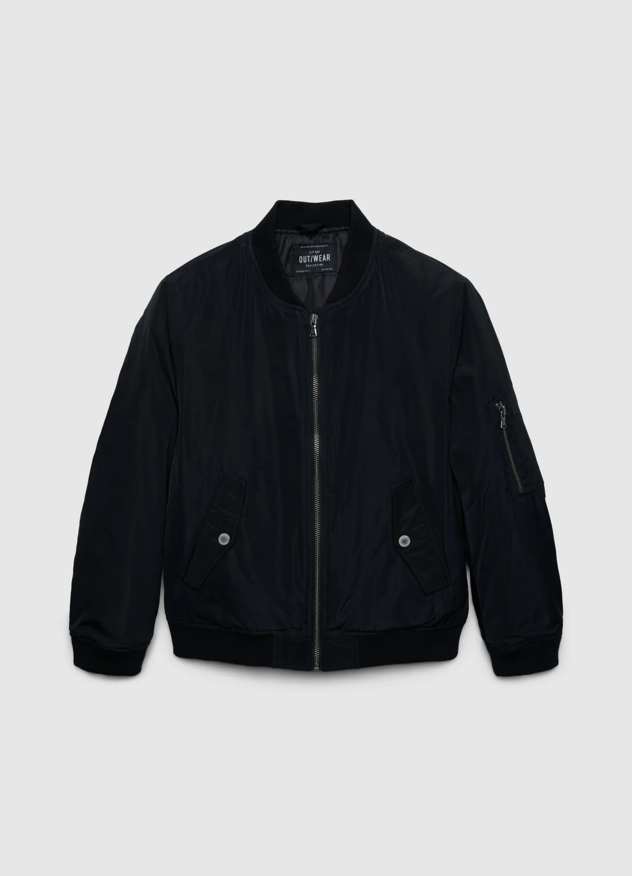 Bomber con zip