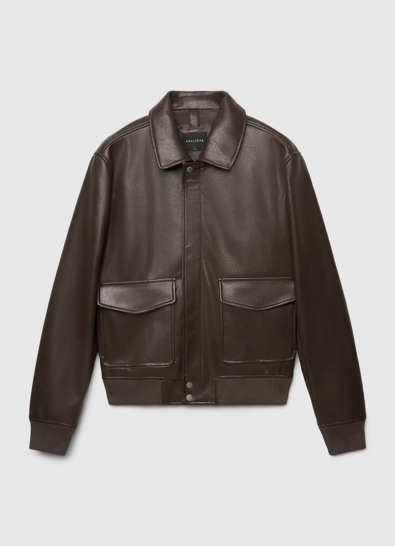 Bomber effetto pelle - Image 5