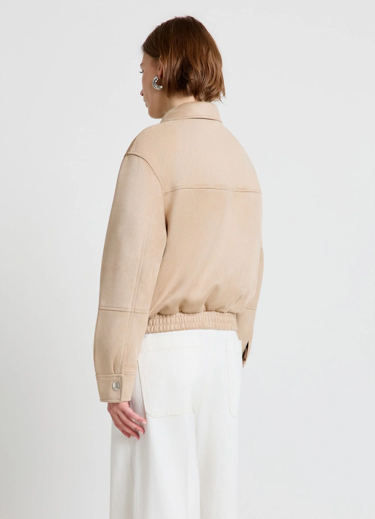 Bomber effetto scamosciato - Image 3