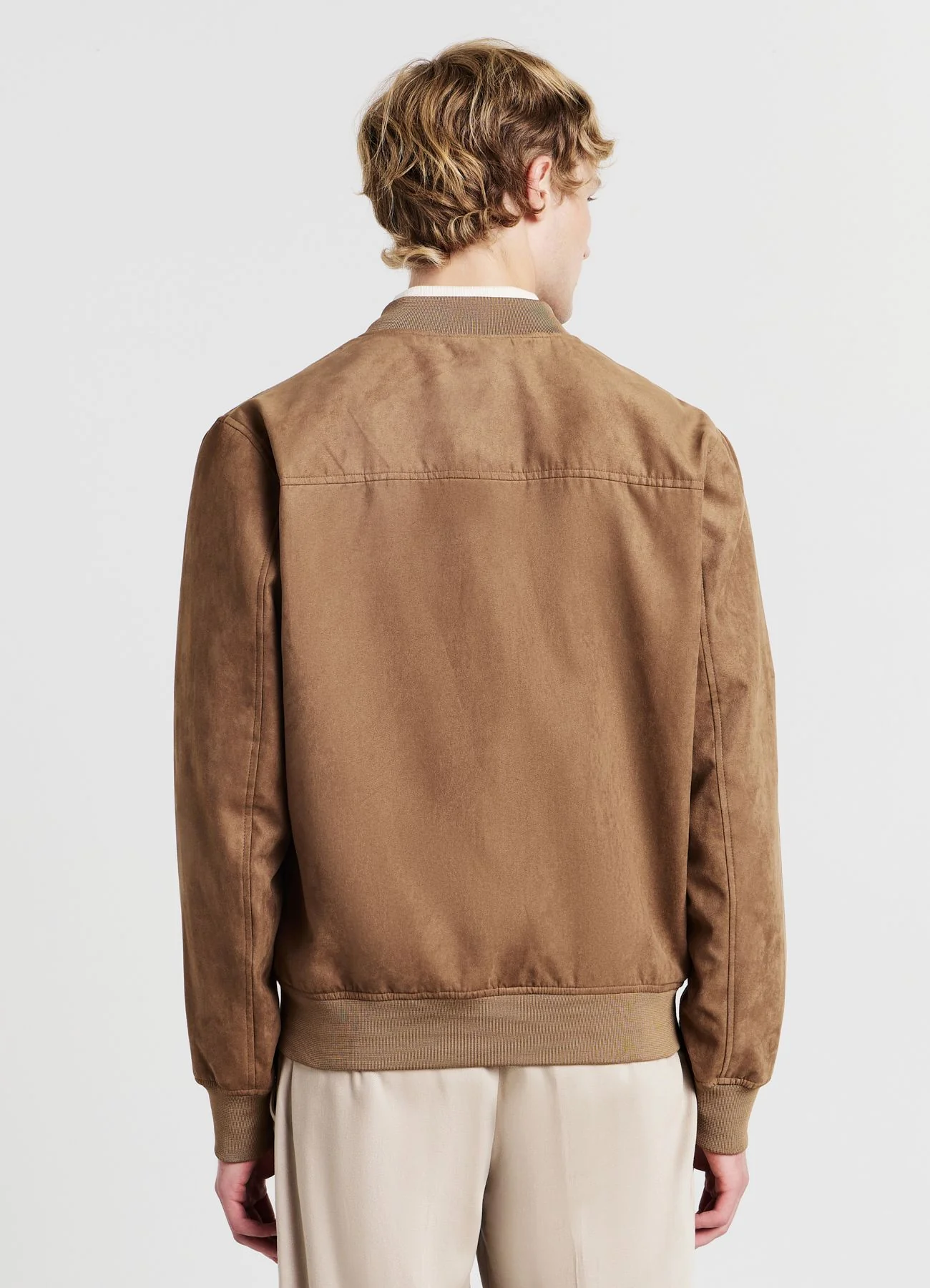 Bomber simil camoscio - Image 3