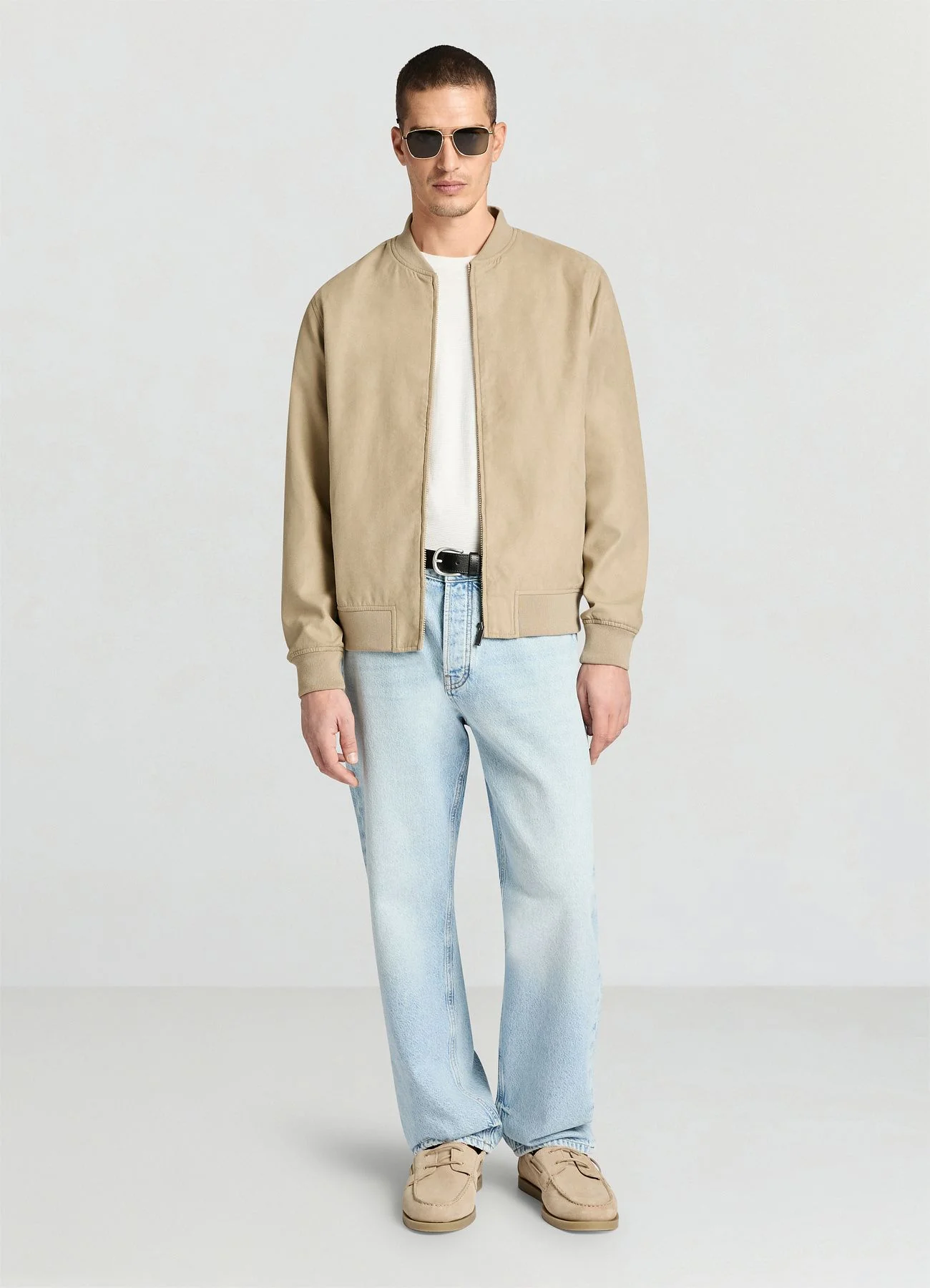 Bomber simil camoscio - Image 4