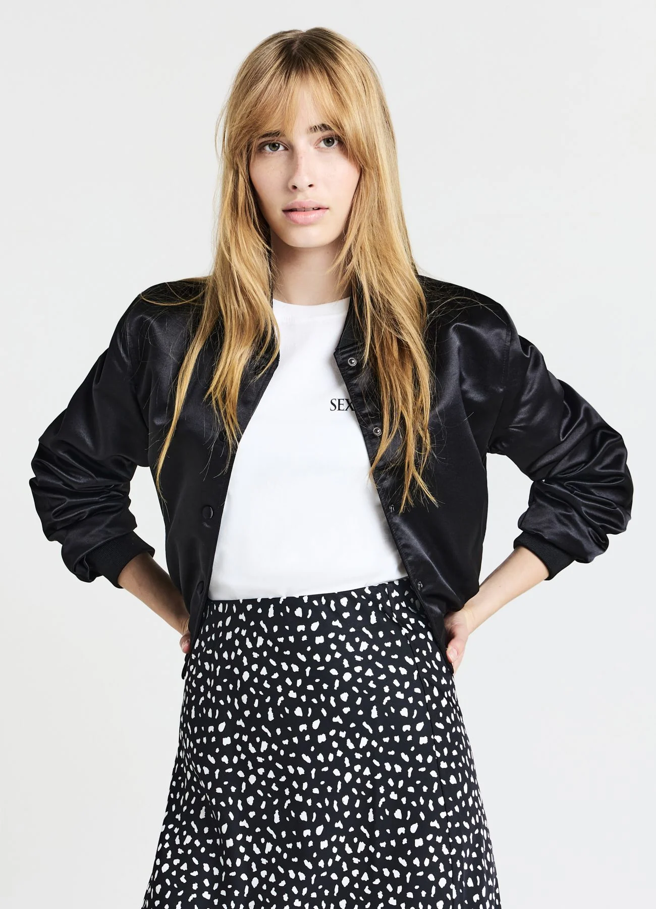 Bomber simil satin - Image 2