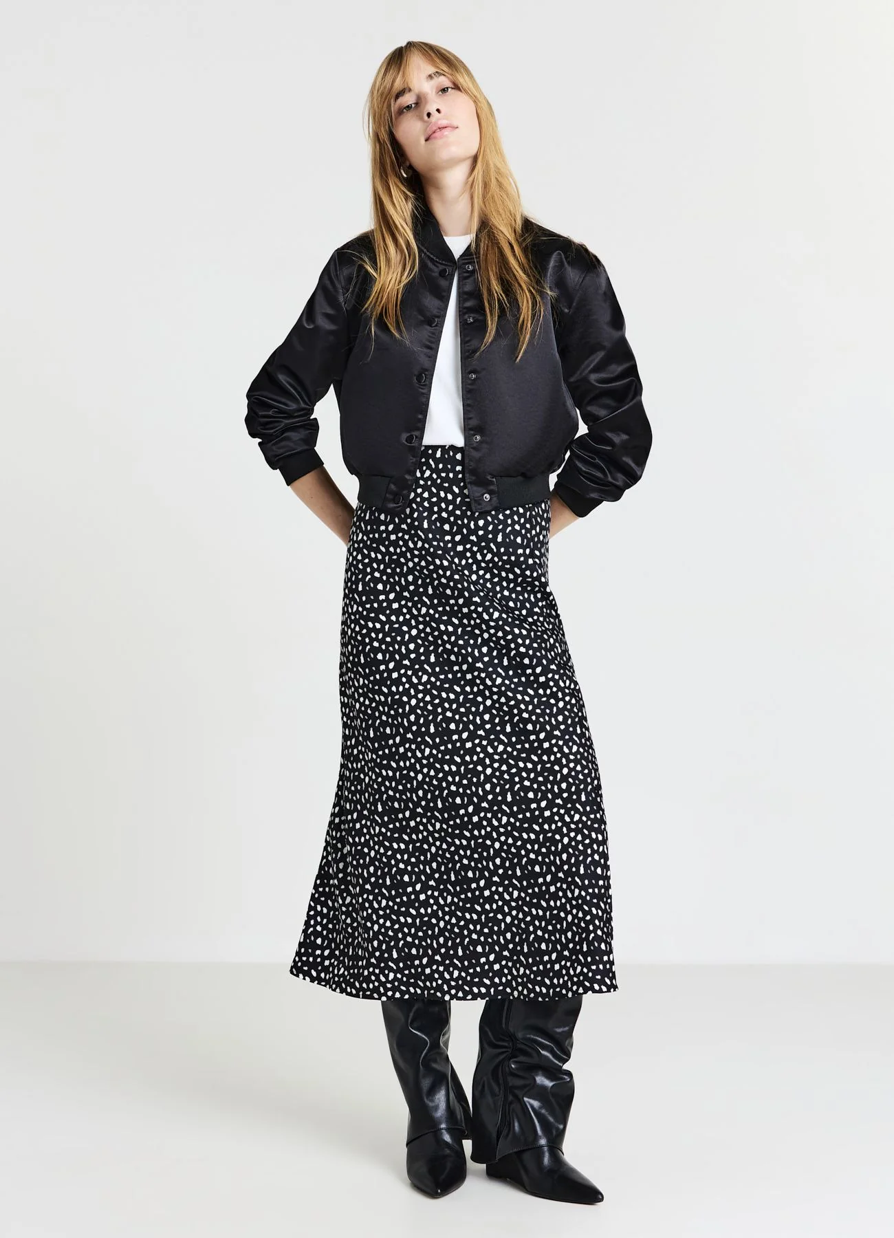 Bomber simil satin - Image 4