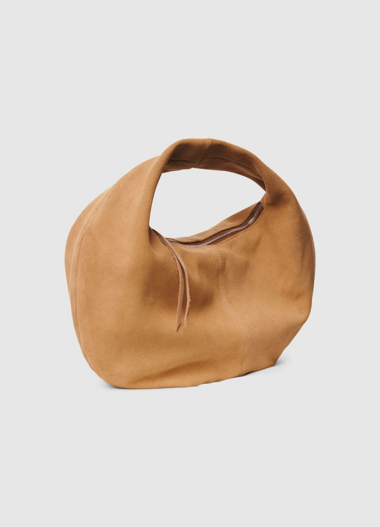 Borsa a mezzaluna in pelle - Image 2