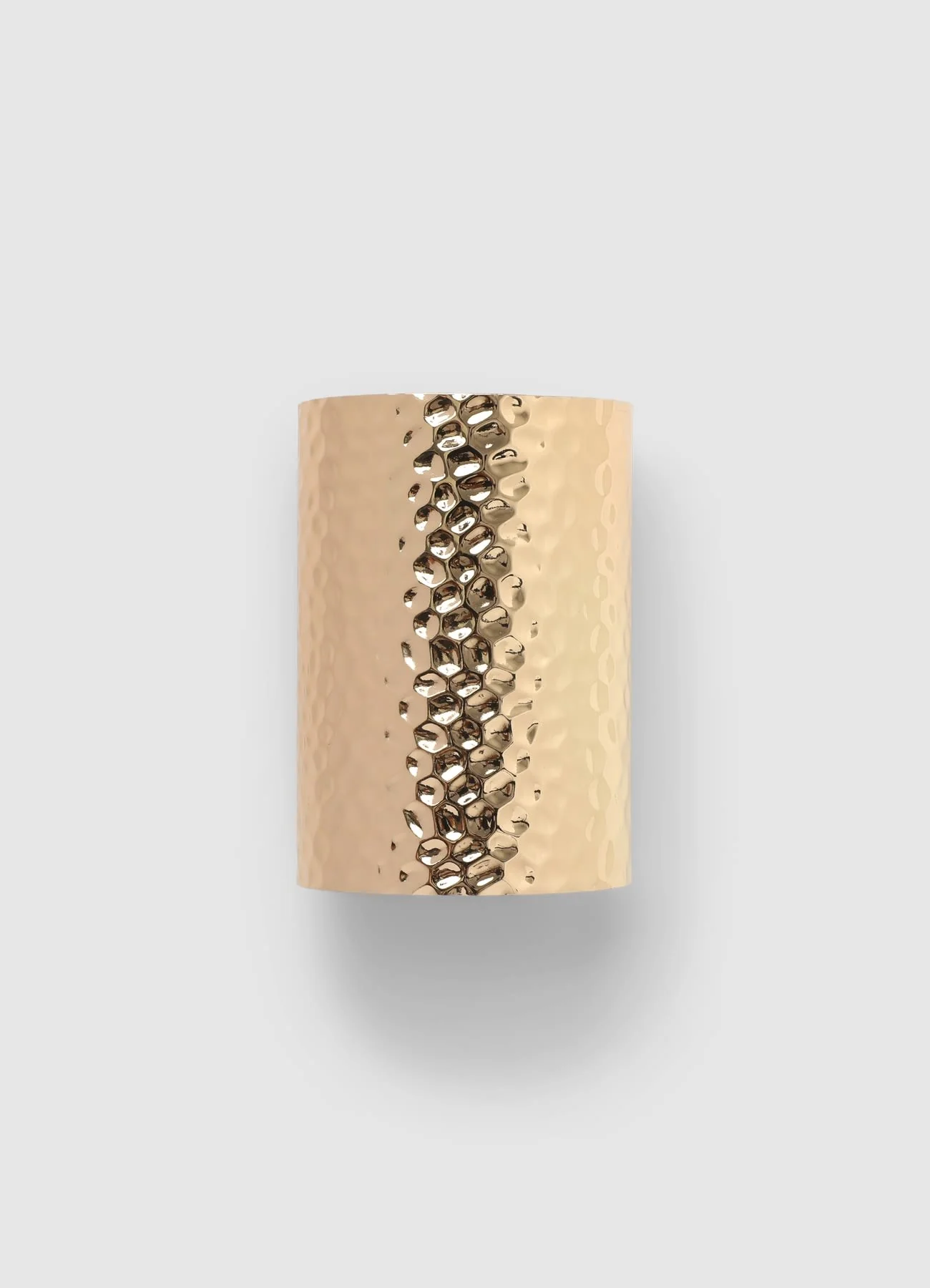 Bracciale rigido martellato a fascia - Image 2