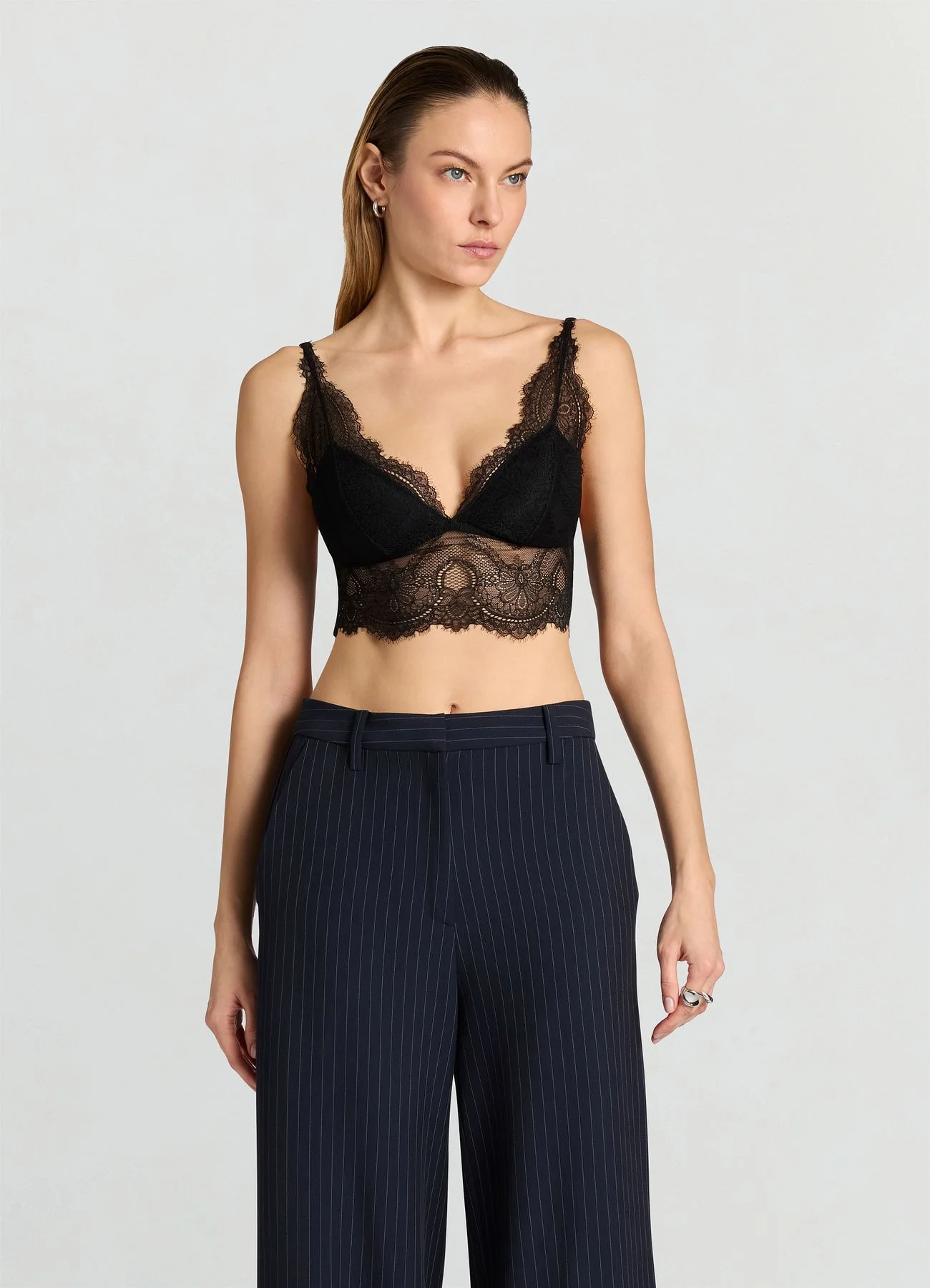 Bralette senza ferretto in pizzo