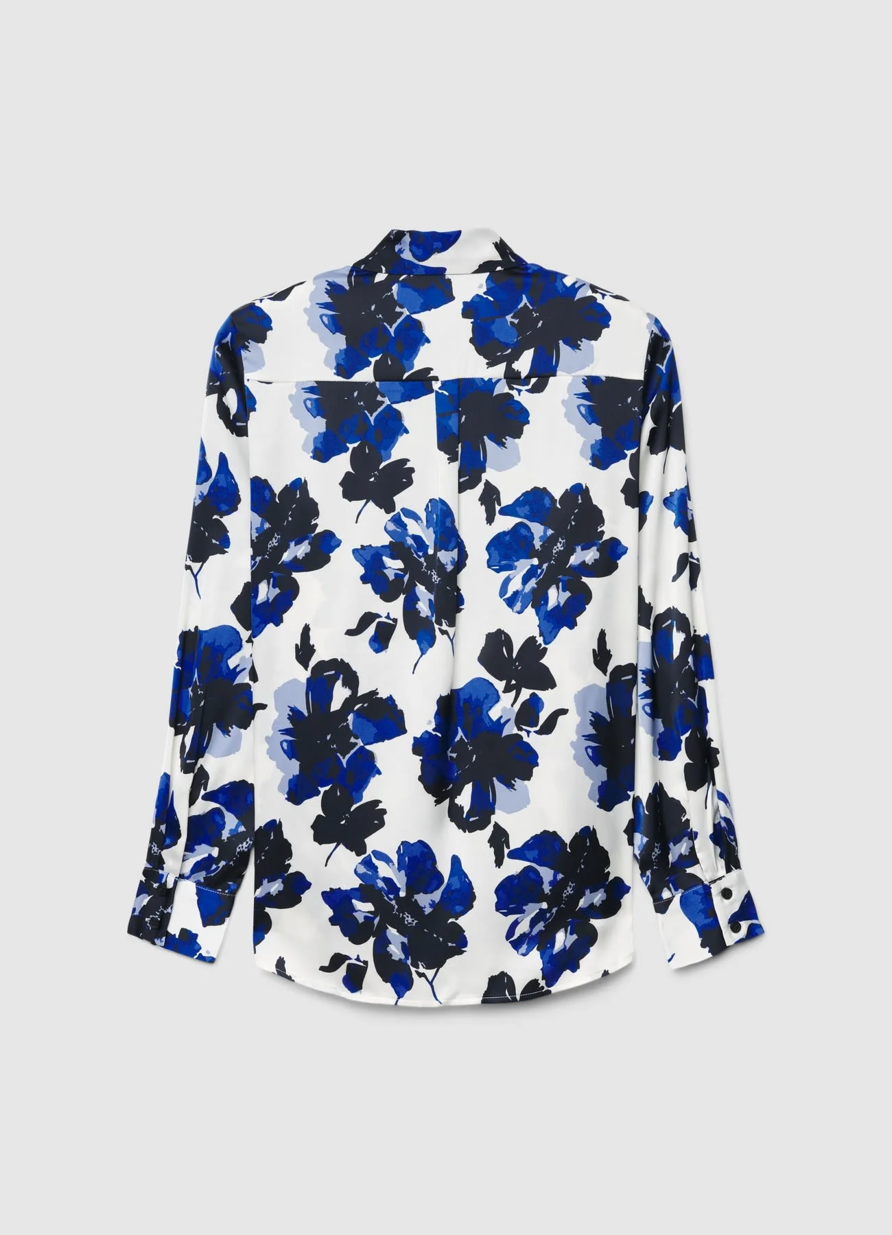 Camicia a fiori similsatin - Image 4