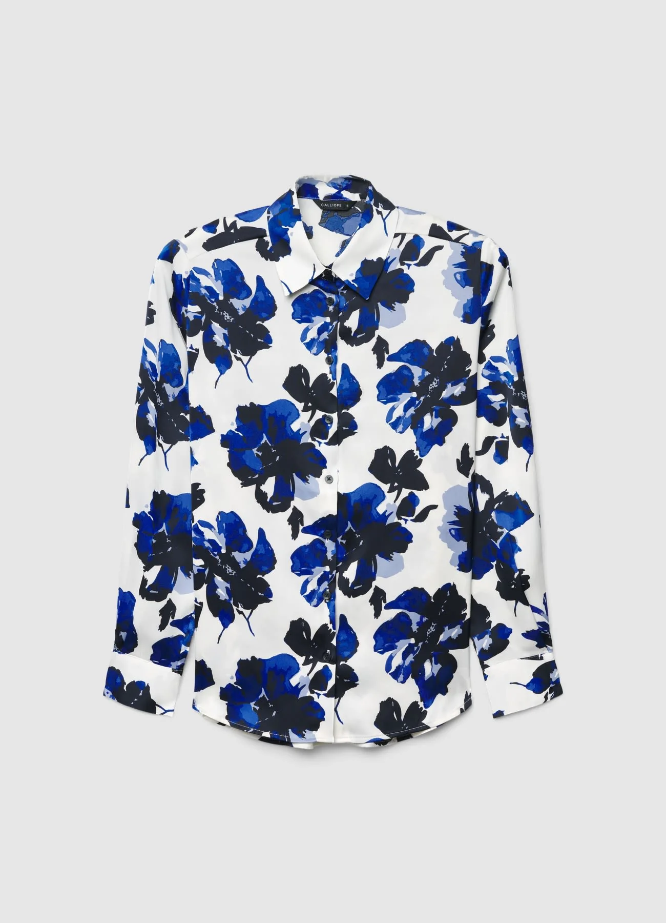 Camicia a fiori similsatin - Image 6