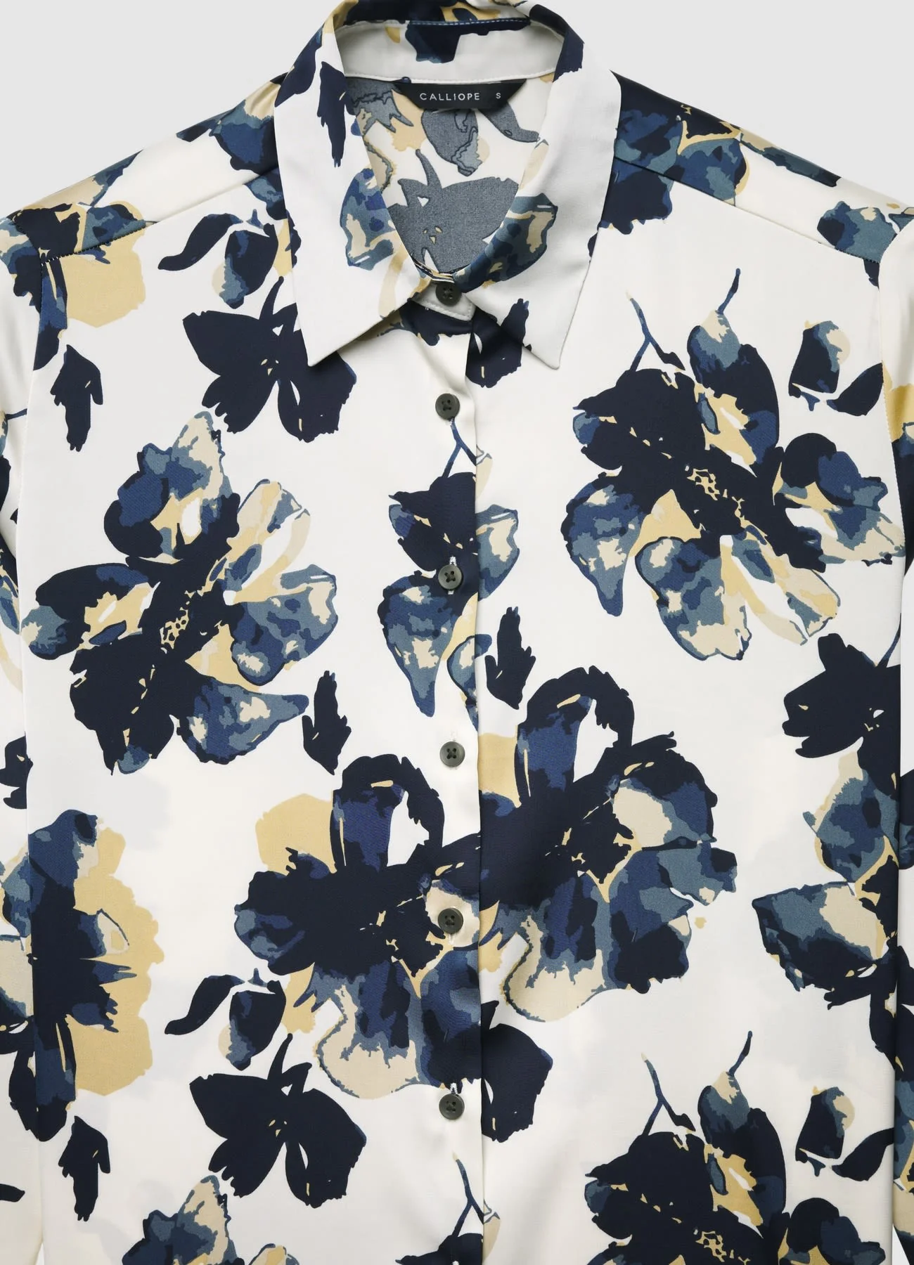 Camicia a fiori similsatin - Image 5