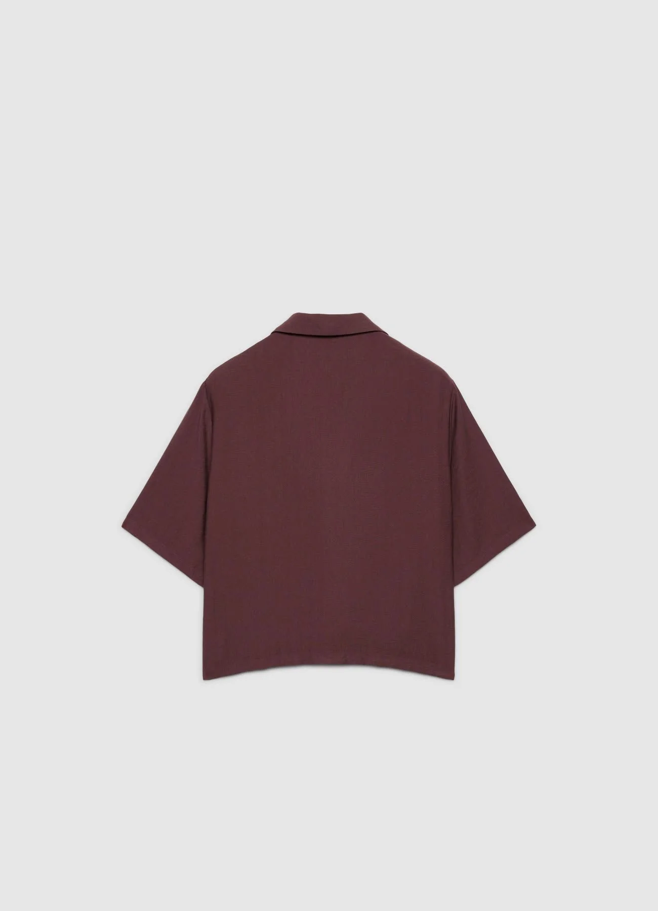 Camicia a maniche corte con collo a rever - Image 4