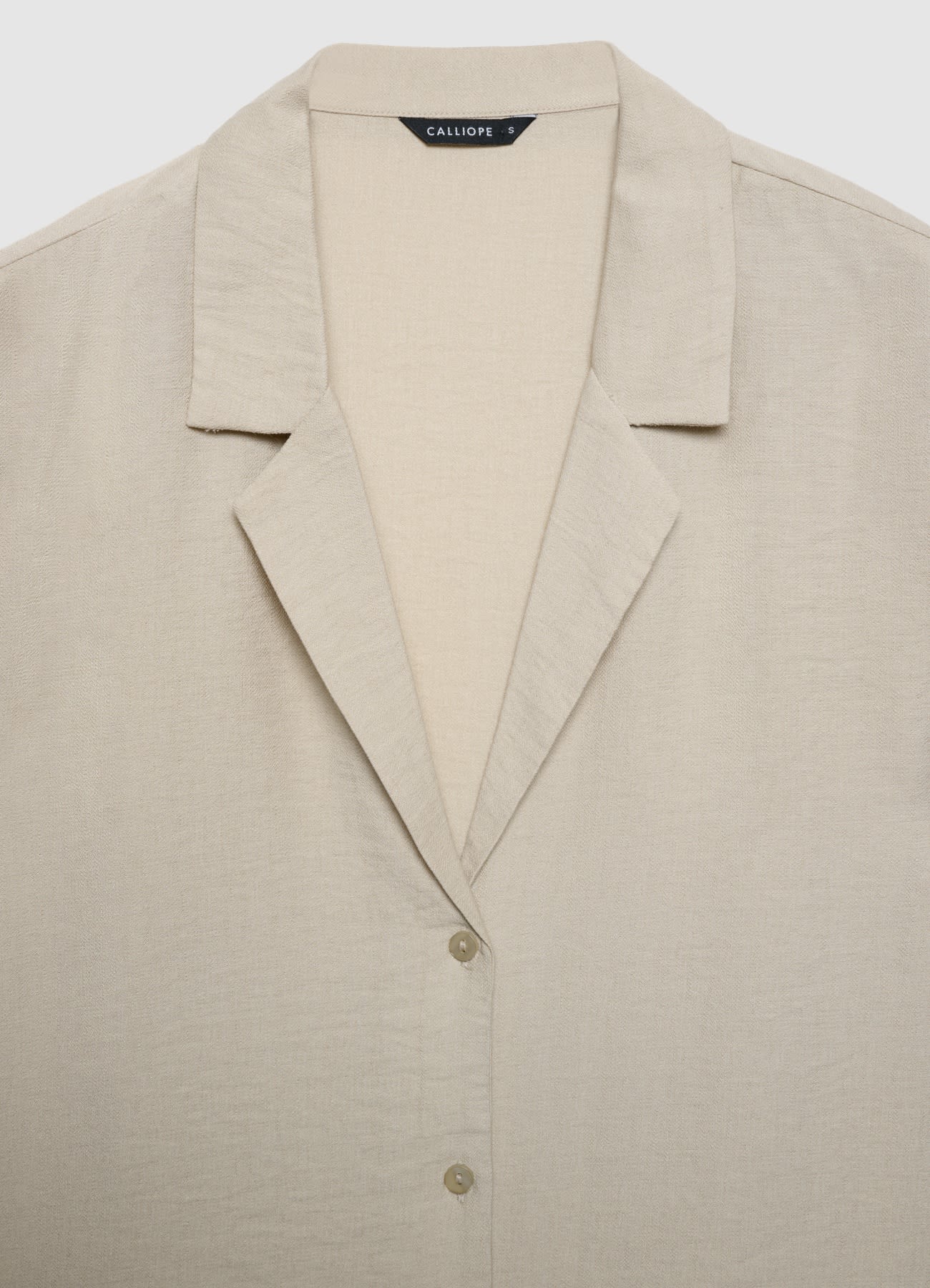 Camicia a maniche corte con collo a rever - Image 6