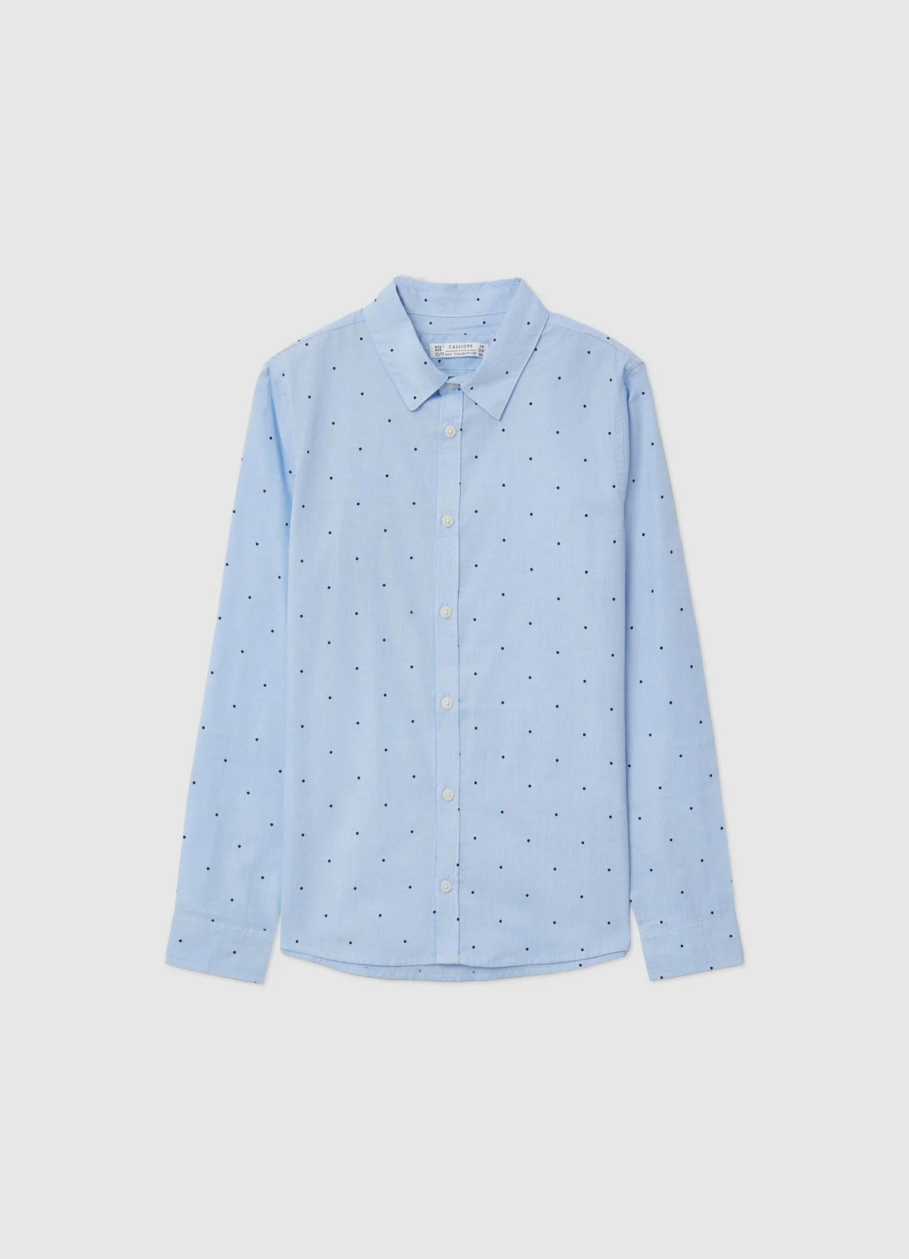 Camicia a pois con colletto - Image 3