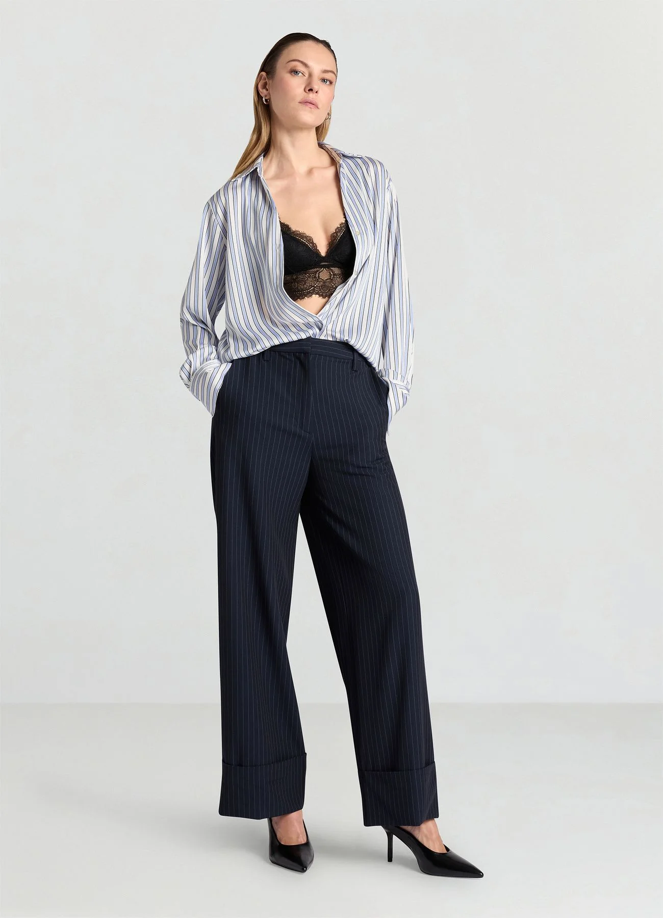 Camicia a righe