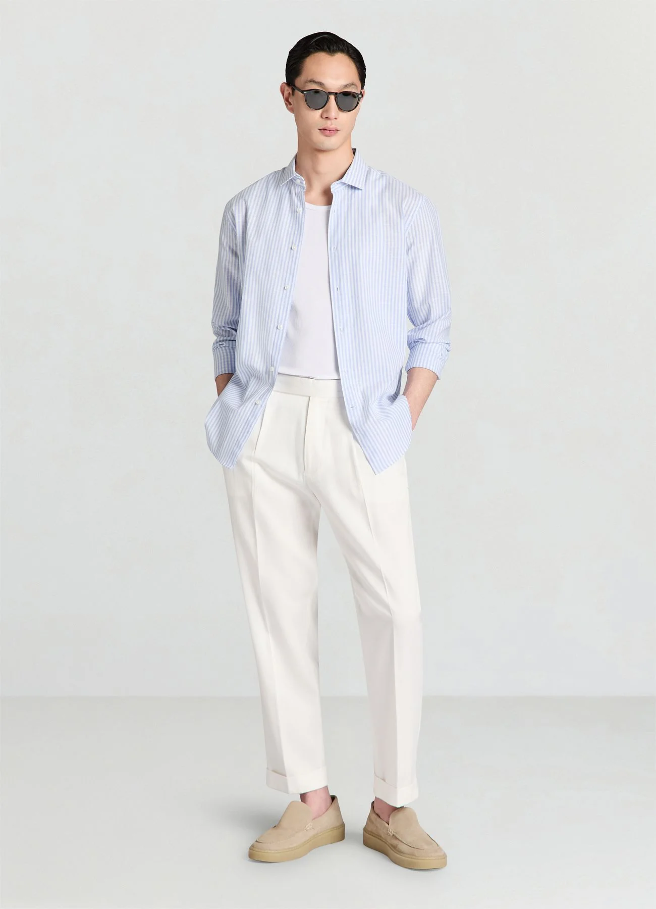 Camicia a righe classica - Image 2
