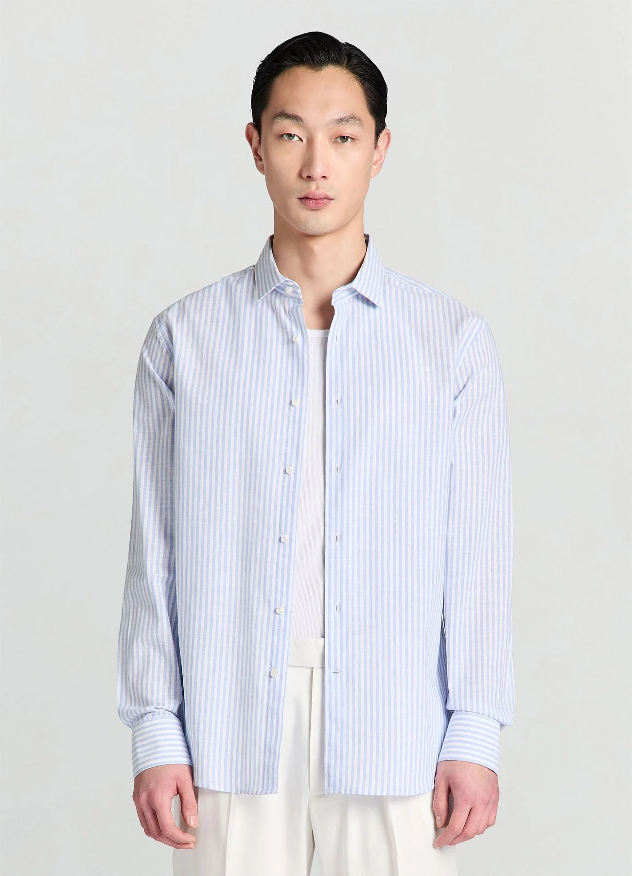 Camicia a righe classica - Image 3