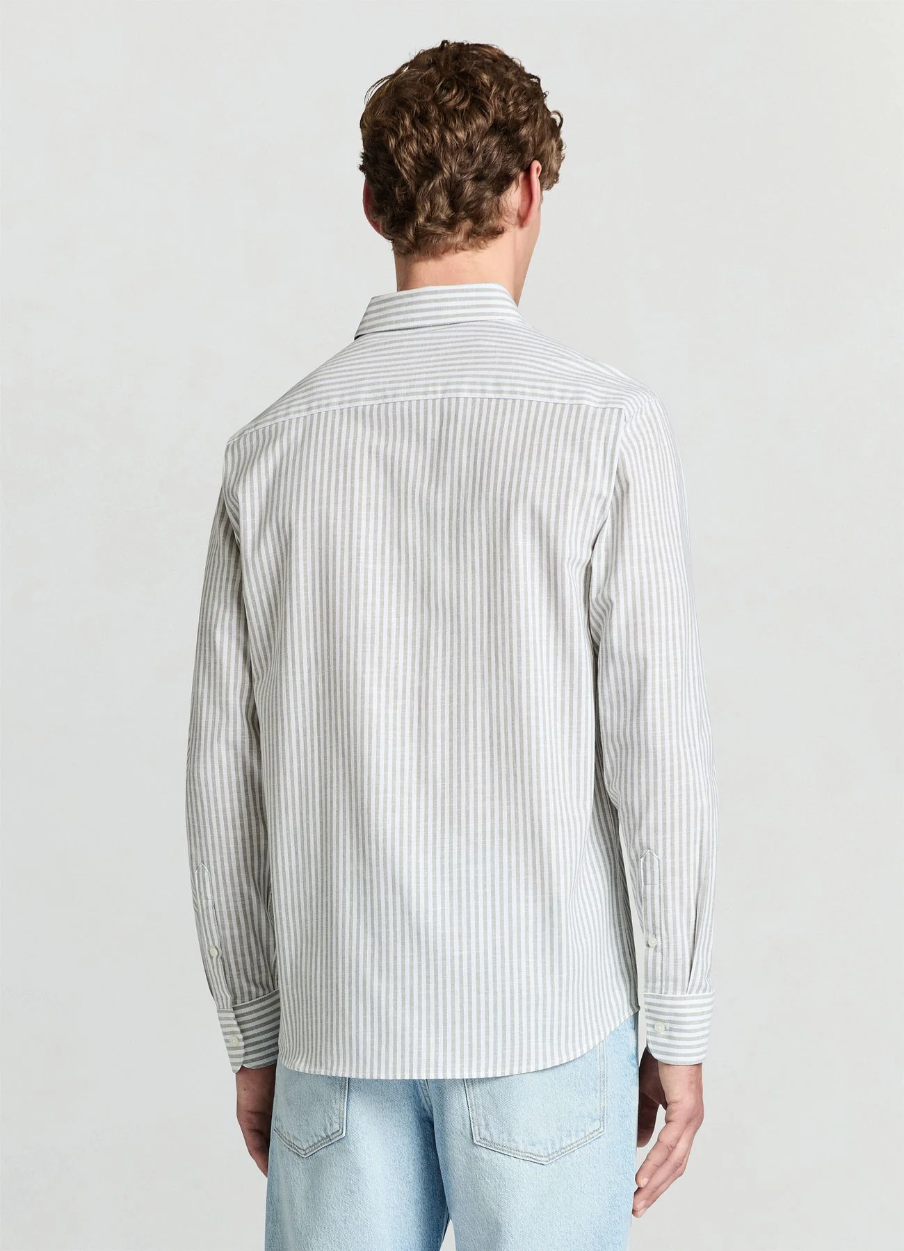 Camicia a righe classica - Image 2