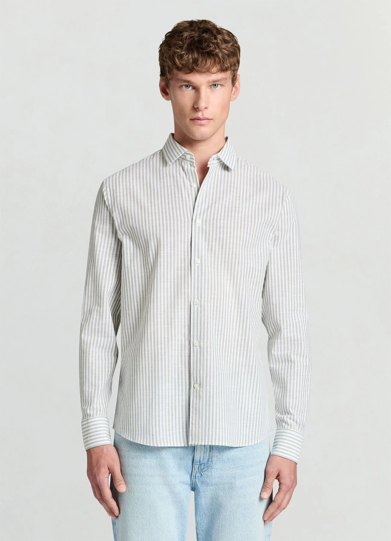 Camicia a righe classica - Image 3