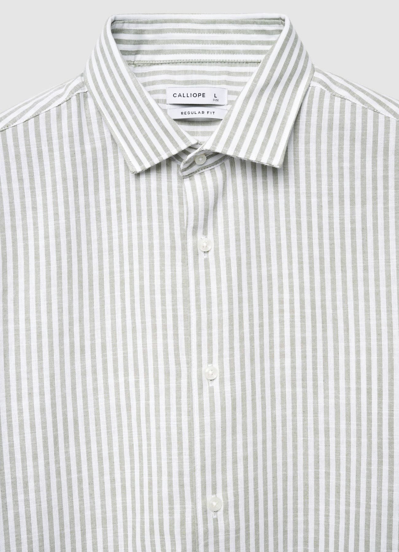 Camicia a righe classica - Image 4
