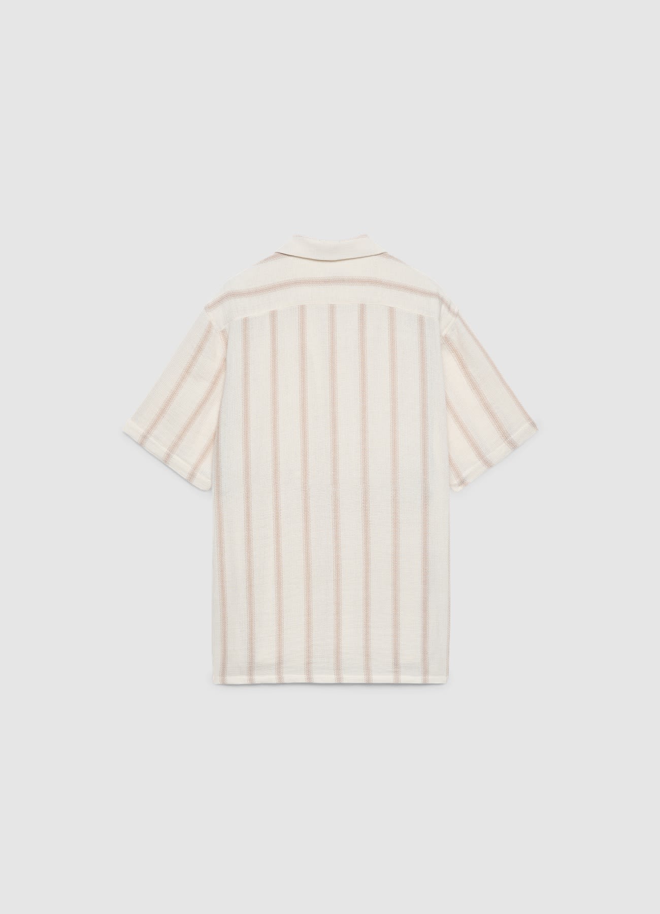 Camicia a righe con colletto a rever - Image 6