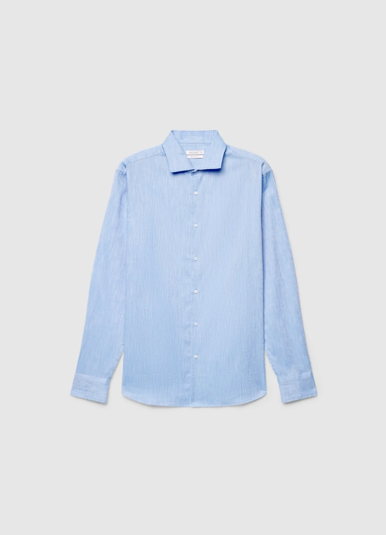 Camicia a righe con colletto classico - Image 4