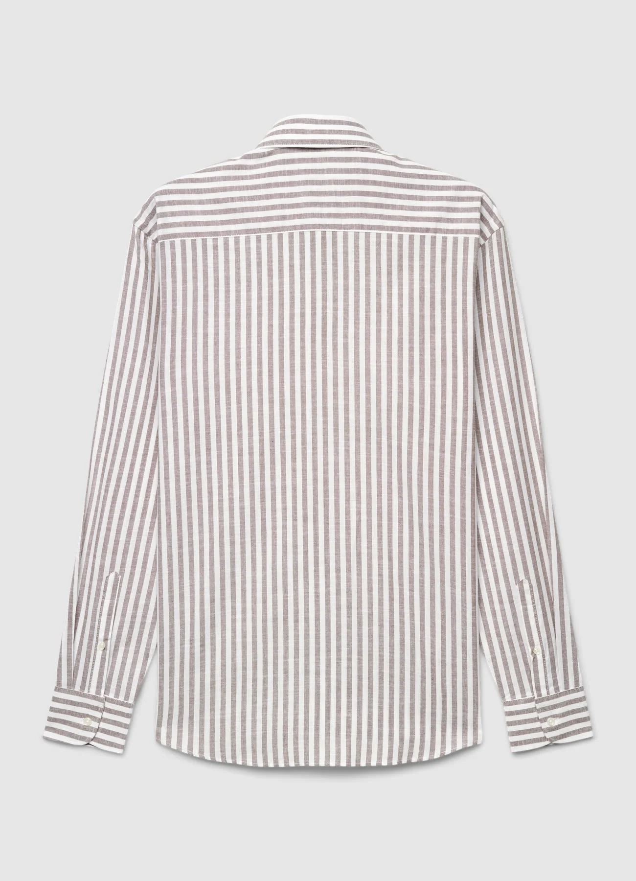 Camicia a righe con colletto classico - Image 6