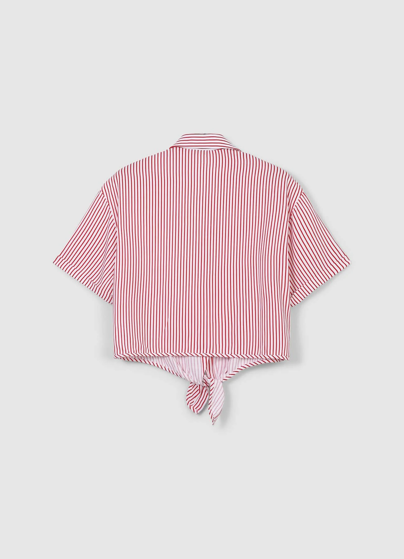 Camicia a righe con nodo - Image 4
