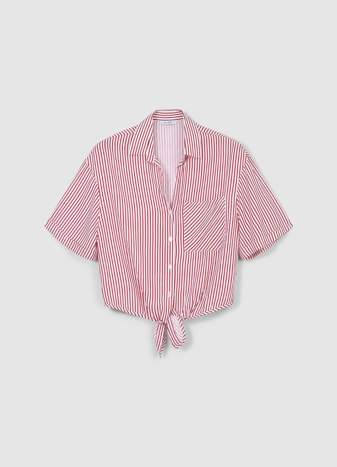 Camicia a righe con nodo - Image 6