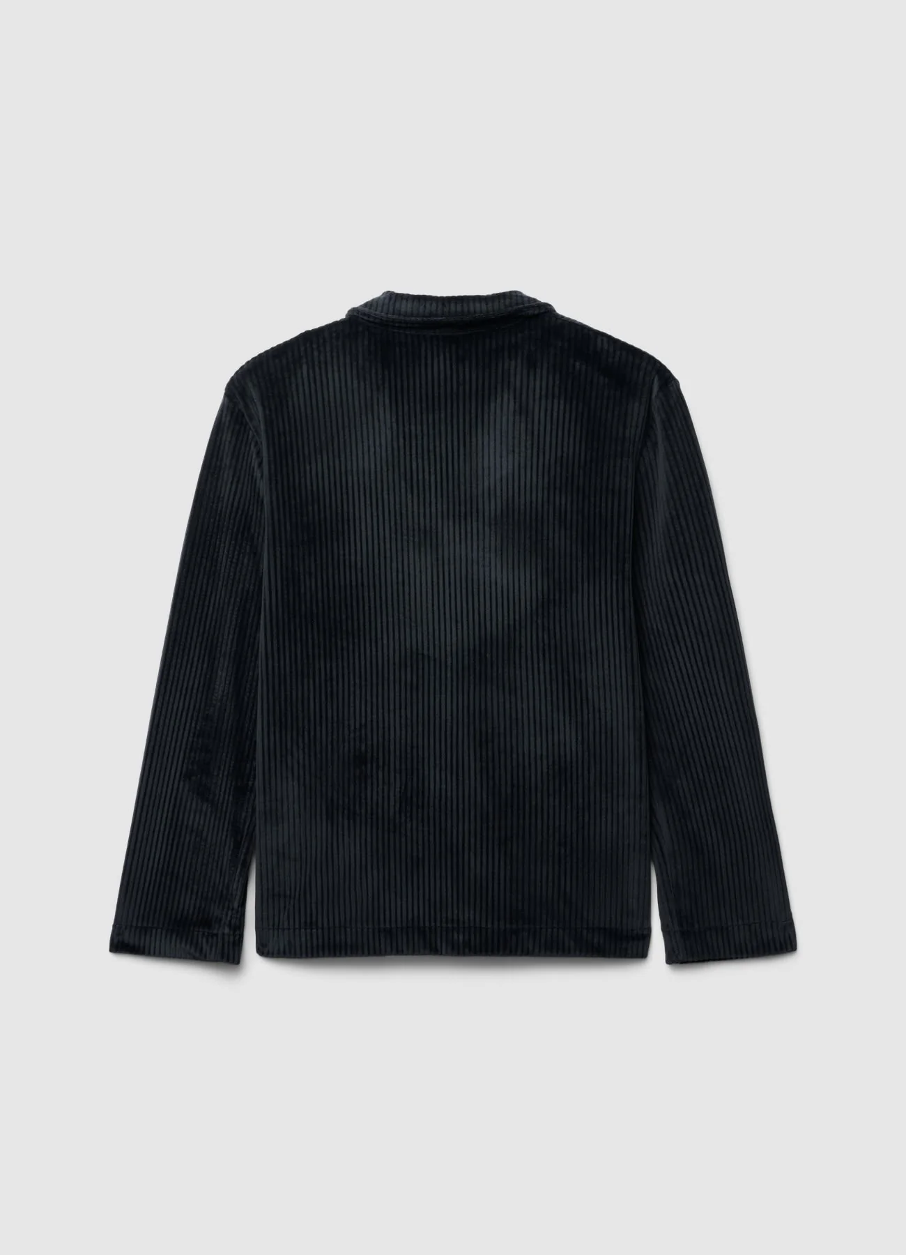 Camicia a righe effetto velluto - Image 2