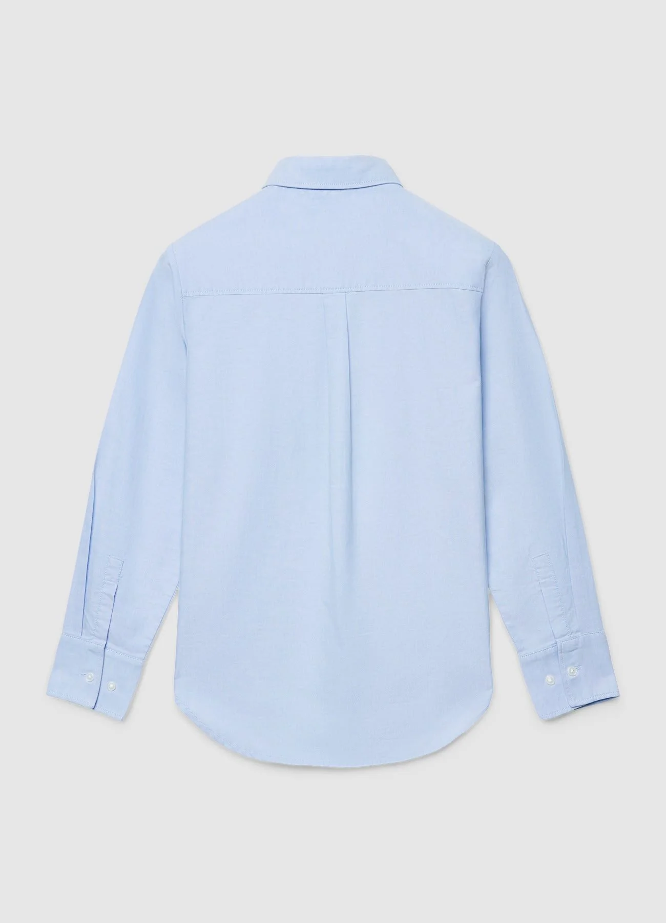 Camicia a tinta unita con colletto classico - Image 4