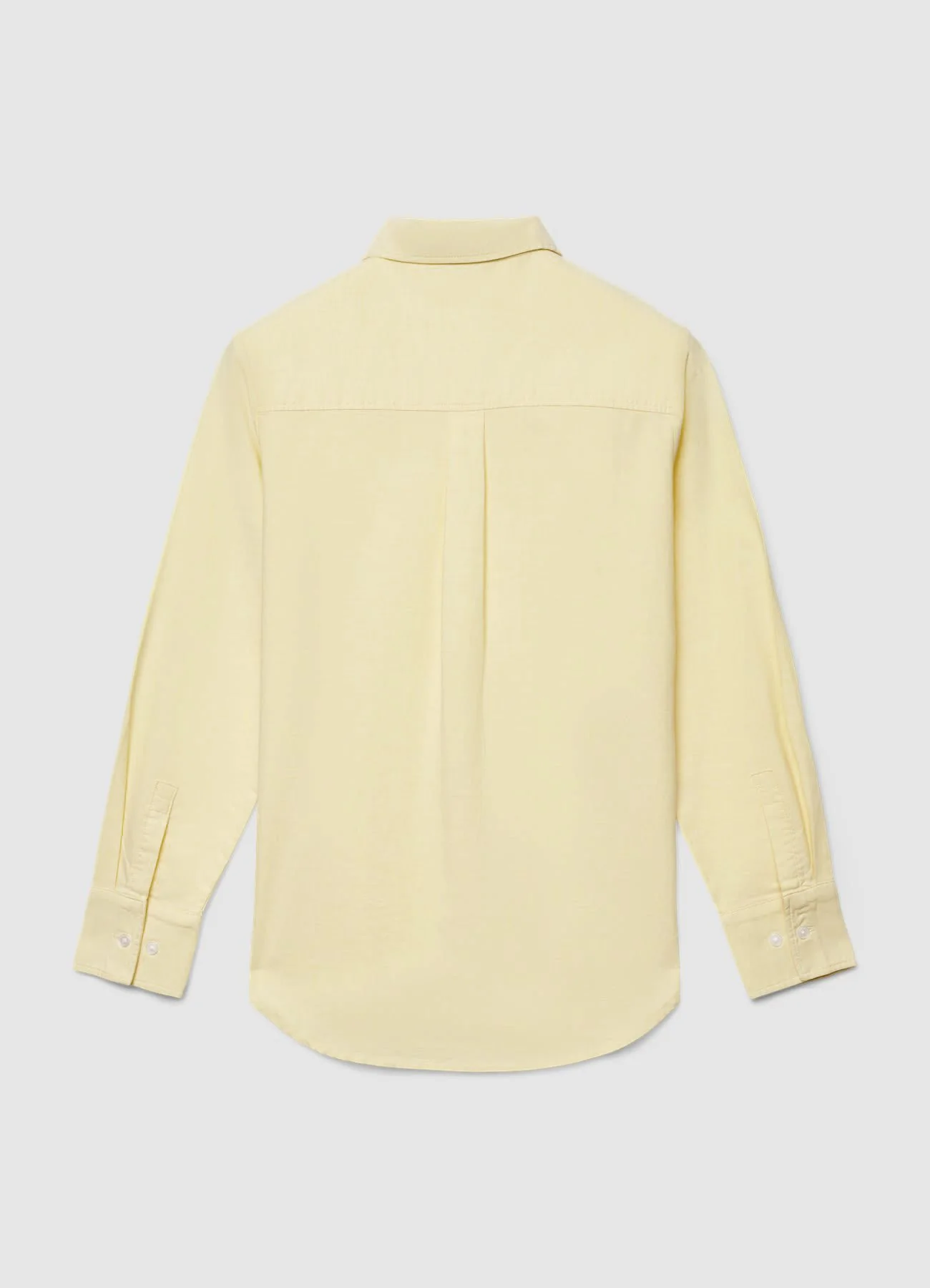 Camicia a tinta unita con colletto classico - Image 6