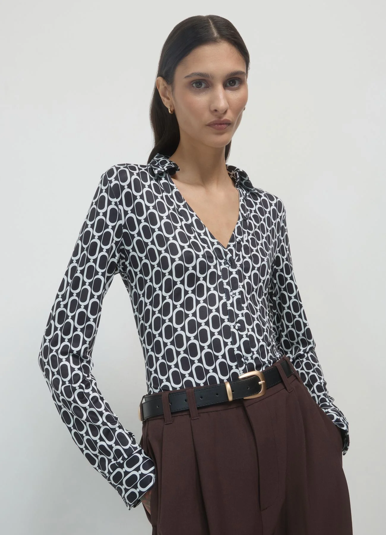 Camicia avvitata fantasia - Image 3